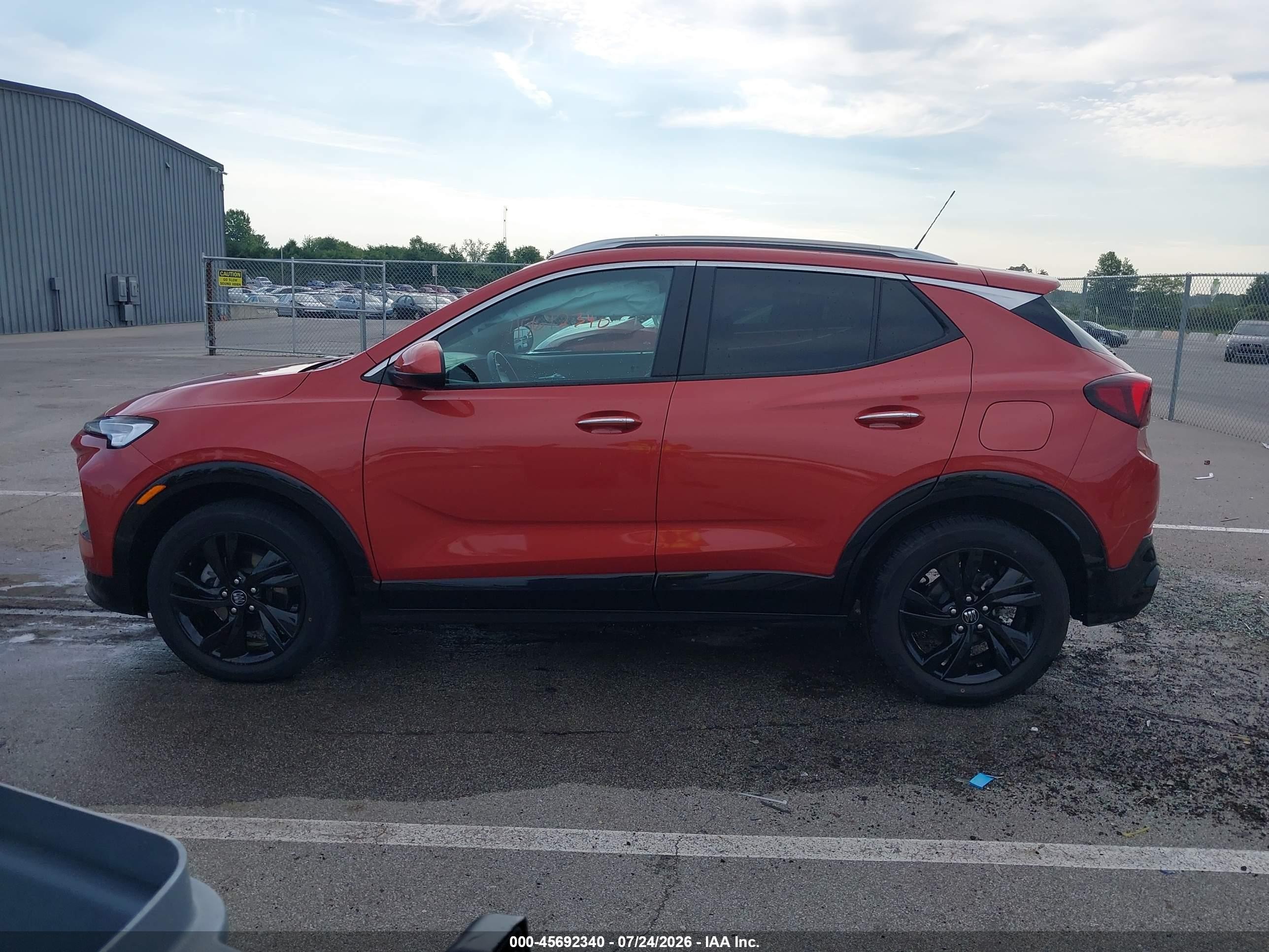 2024 Buick Encore Gx Sport Touring Fwd Orange vin: KL4AMDSL7RB170570