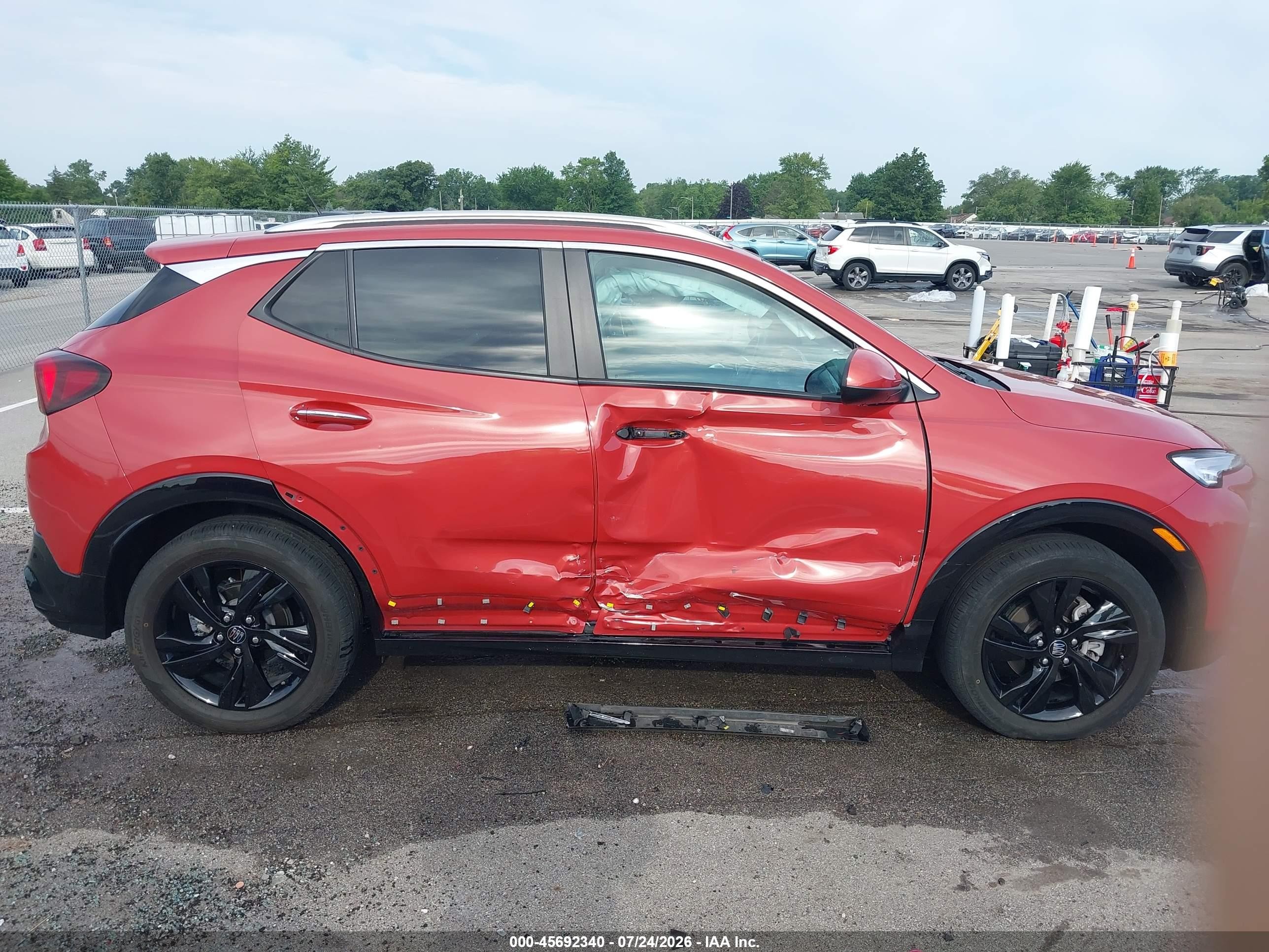 2024 Buick Encore Gx Sport Touring Fwd Orange vin: KL4AMDSL7RB170570