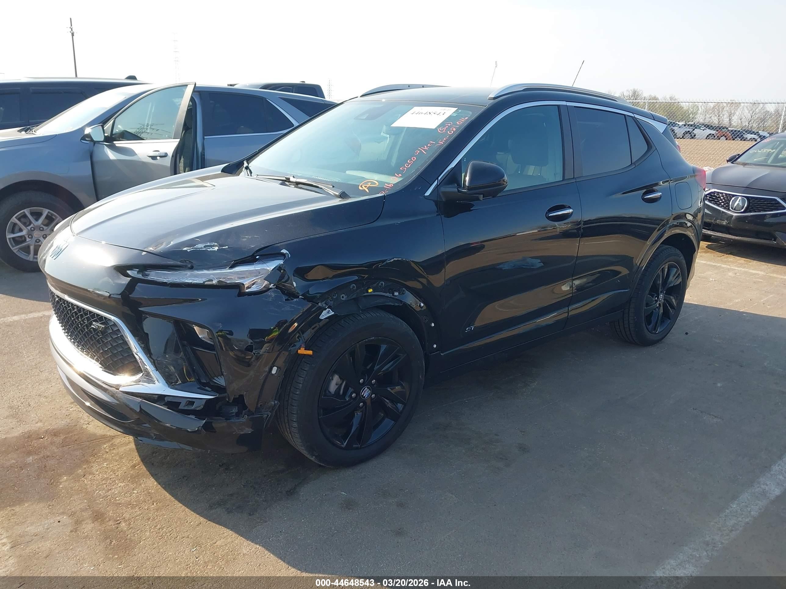 2025 Buick Encore Gx Sport Touring Fwd Black vin: KL4AMDSL7SB021016