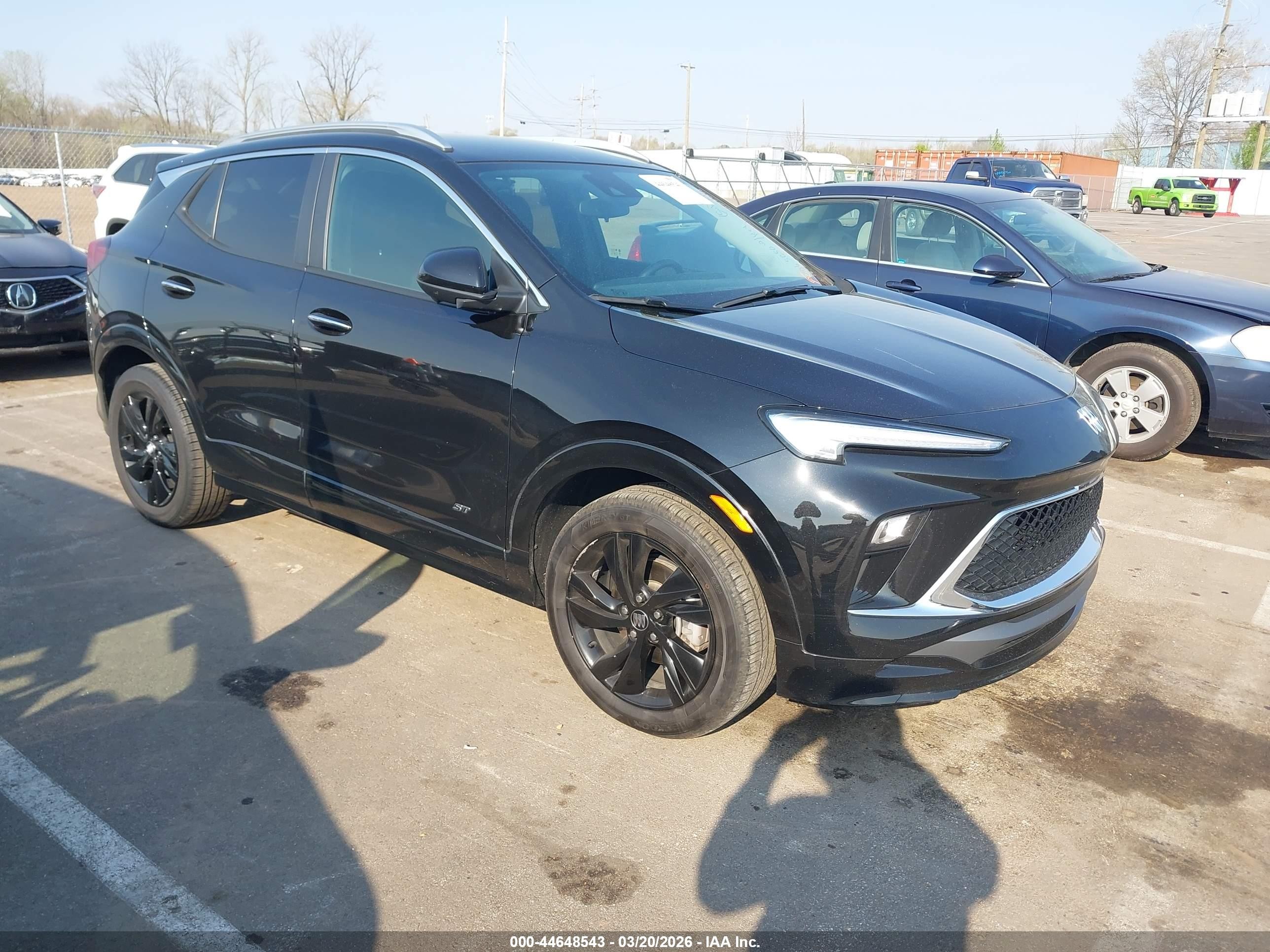 2025 Buick Encore Gx Sport Touring Fwd Black vin: KL4AMDSL7SB021016