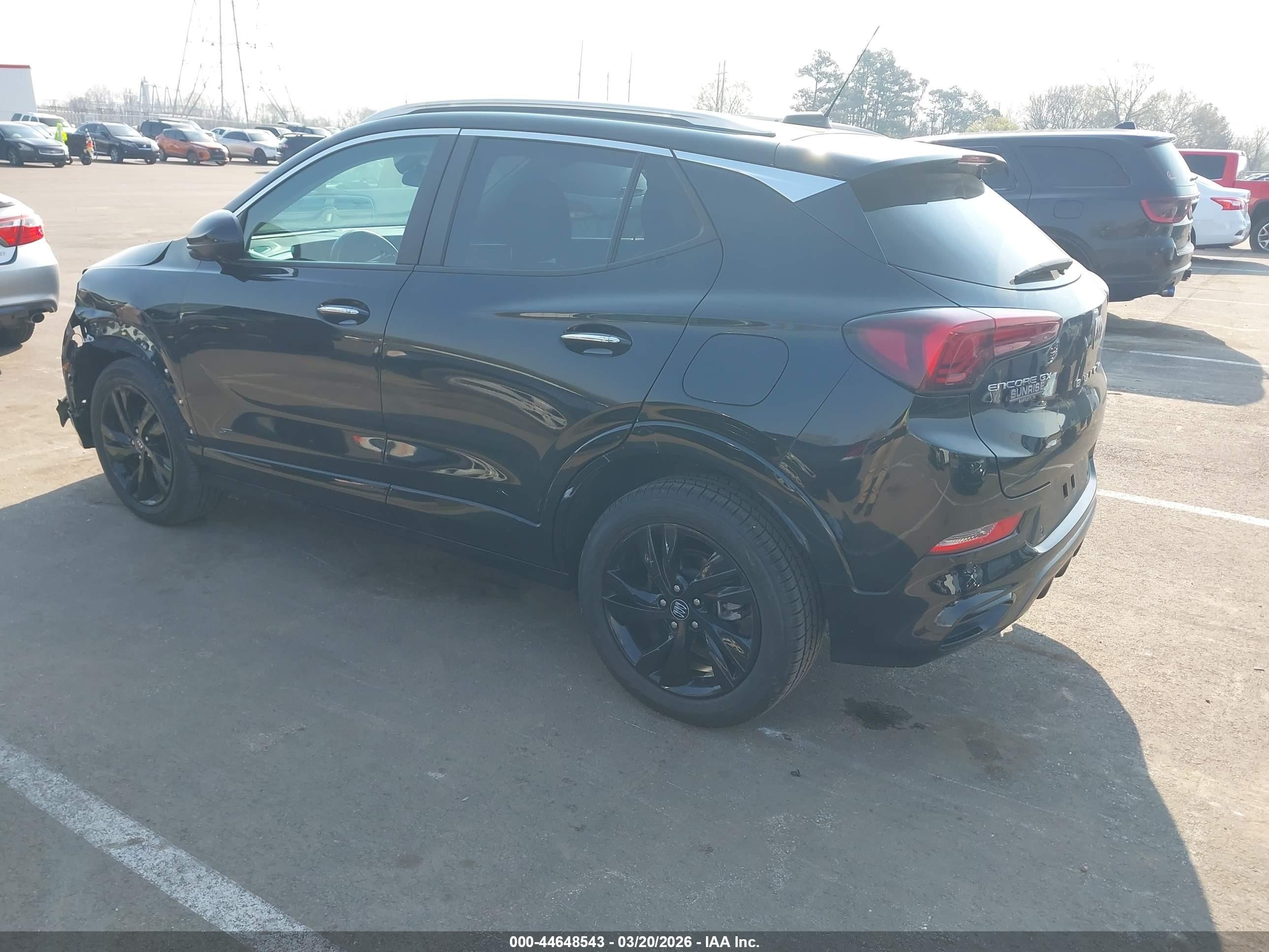 2025 Buick Encore Gx Sport Touring Fwd Black vin: KL4AMDSL7SB021016