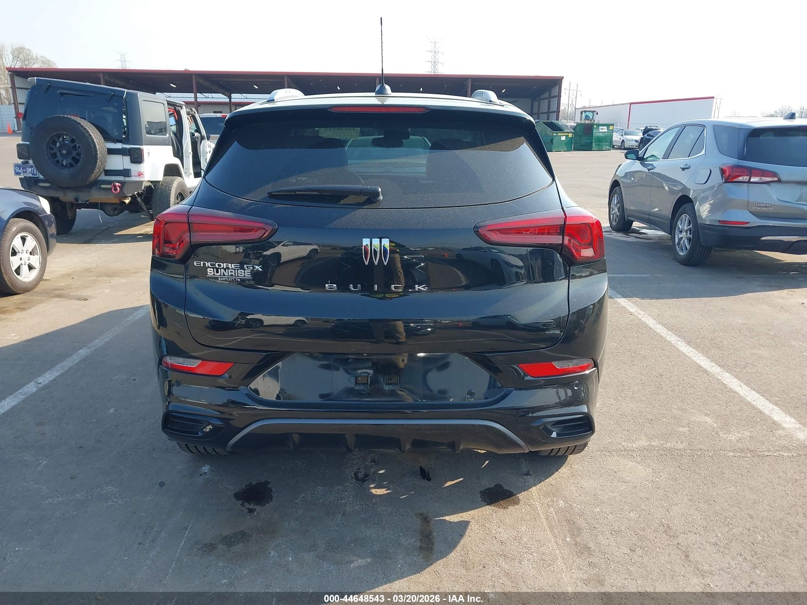 2025 Buick Encore Gx Sport Touring Fwd Black vin: KL4AMDSL7SB021016