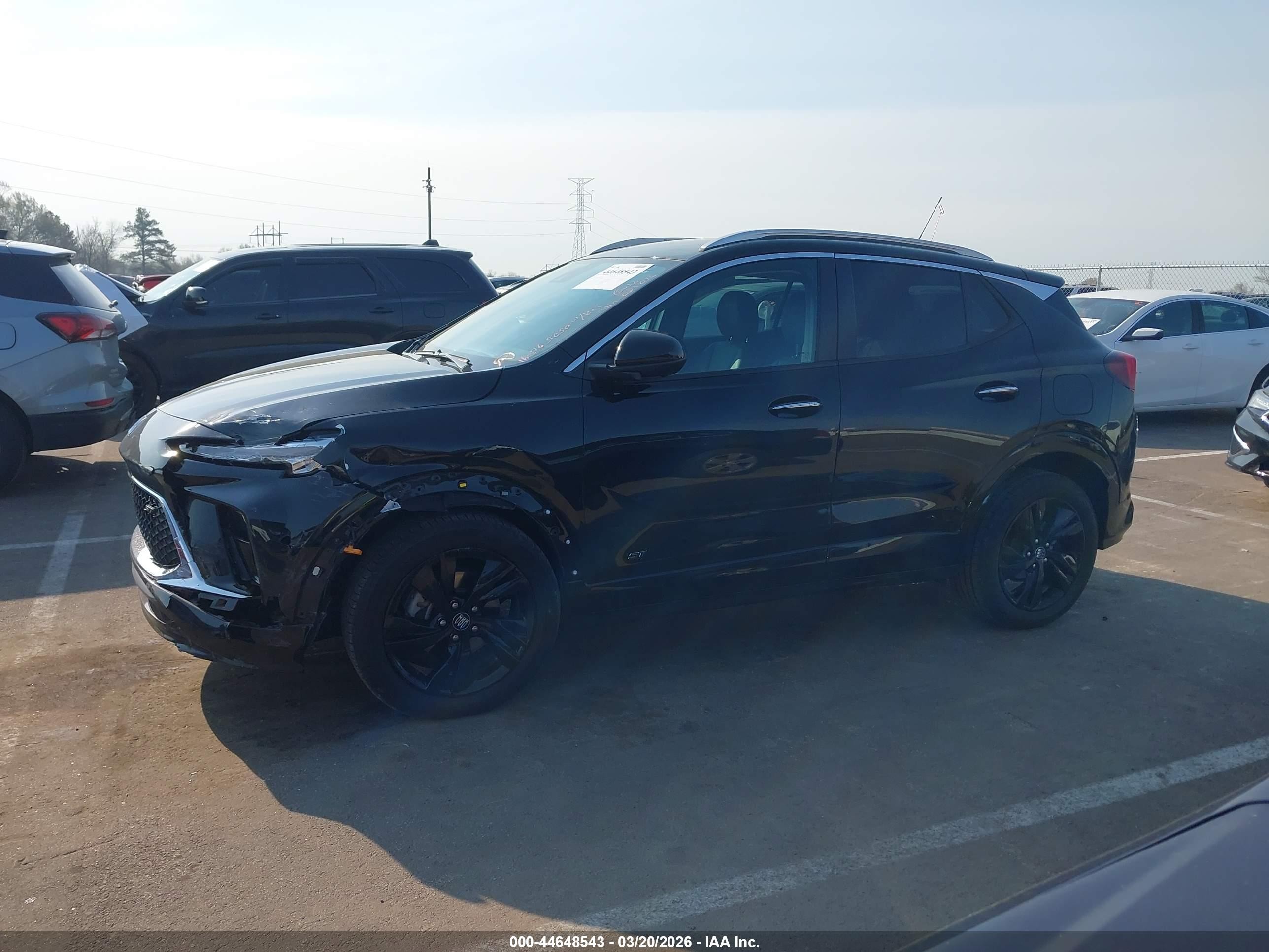 2025 Buick Encore Gx Sport Touring Fwd Black vin: KL4AMDSL7SB021016