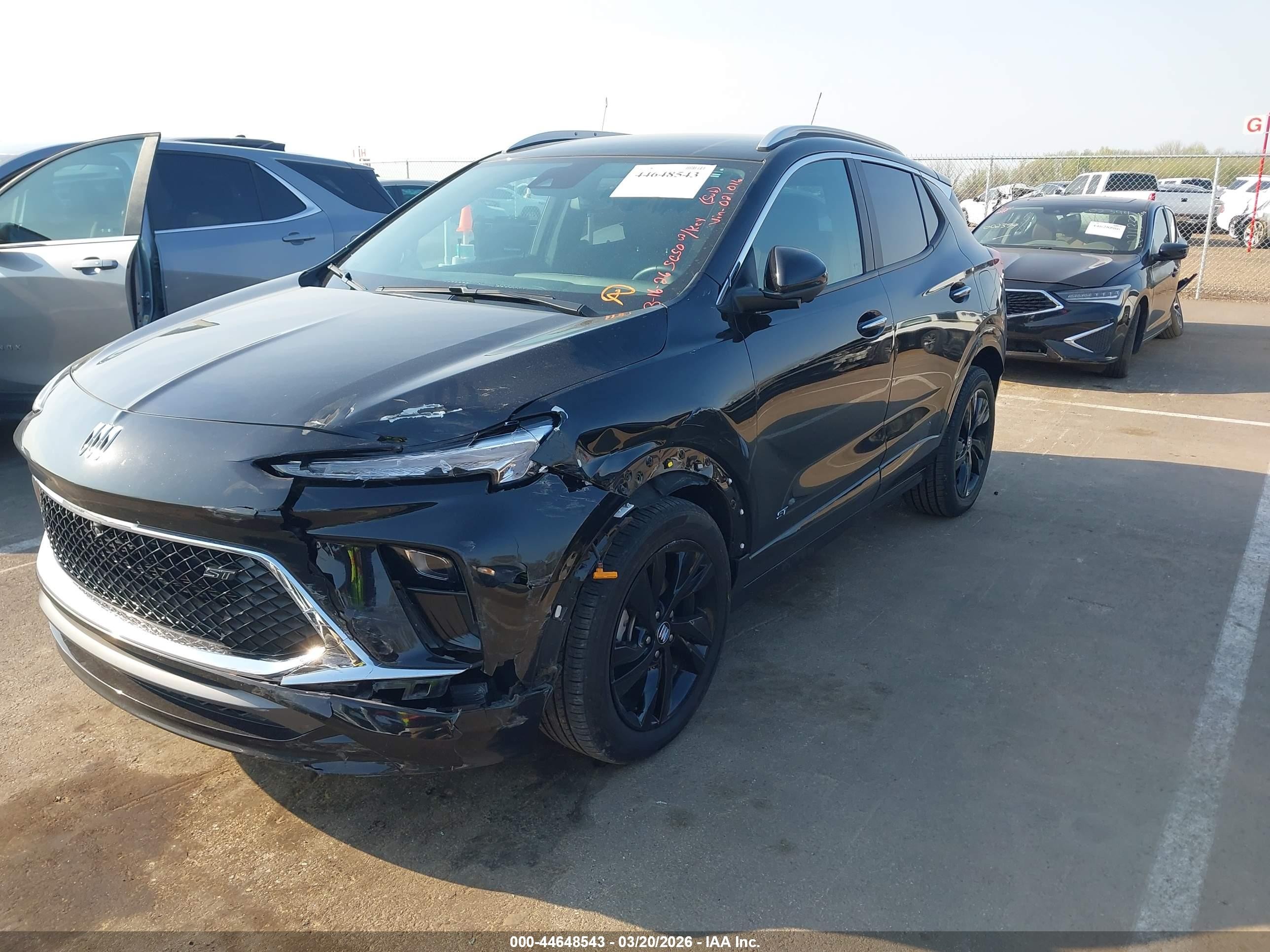 2025 Buick Encore Gx Sport Touring Fwd Black vin: KL4AMDSL7SB021016