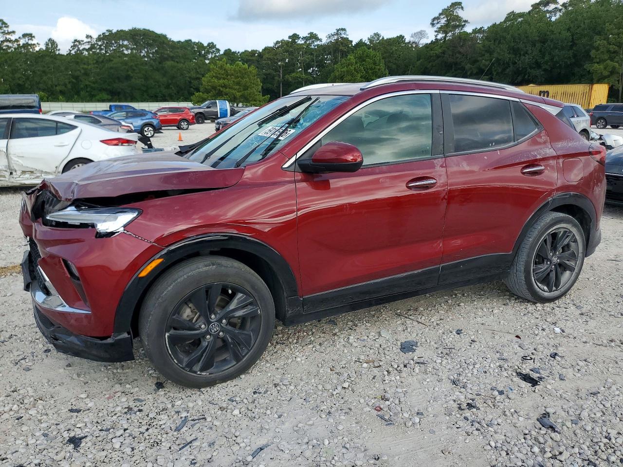 2024 Buick Encore Gx Sport Touring Red vin: KL4AMDSL8RB002355