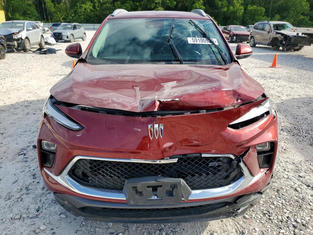 2024 Buick Encore Gx Sport Touring Red vin: KL4AMDSL8RB002355