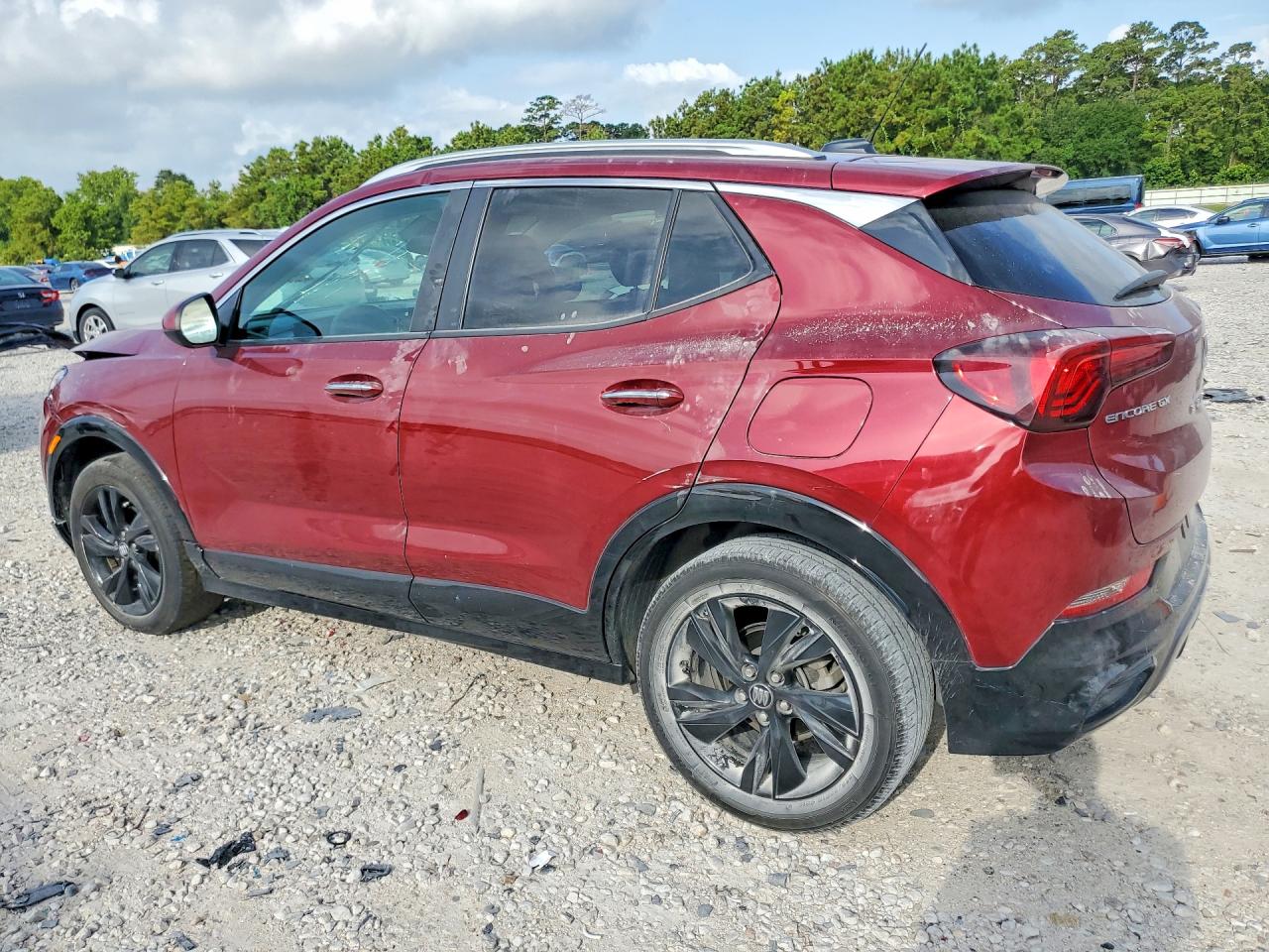 2024 Buick Encore Gx Sport Touring Red vin: KL4AMDSL8RB002355