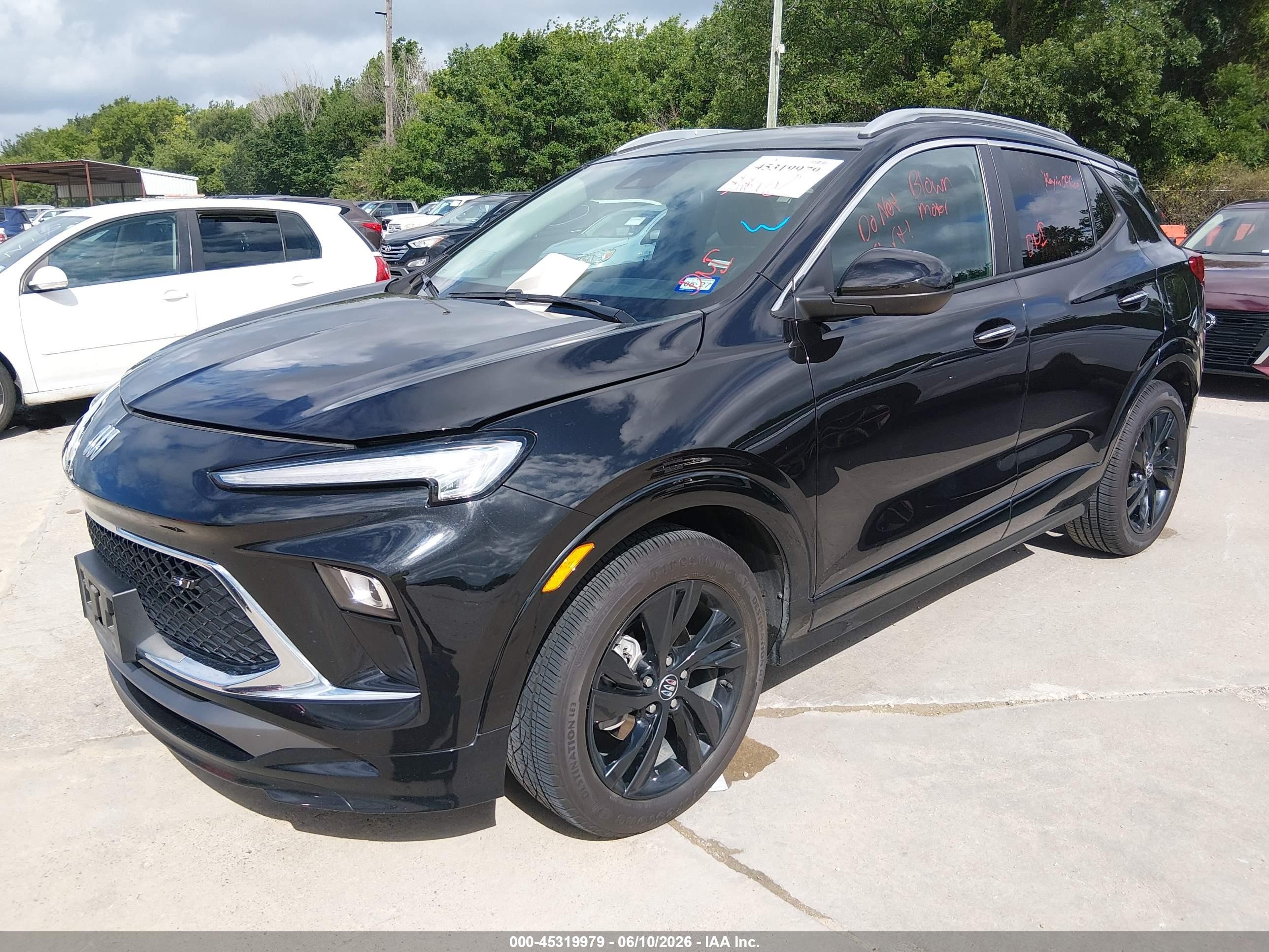 2024 Buick Encore Gx Sport Touring Fwd Black vin: KL4AMDSL8RB184722