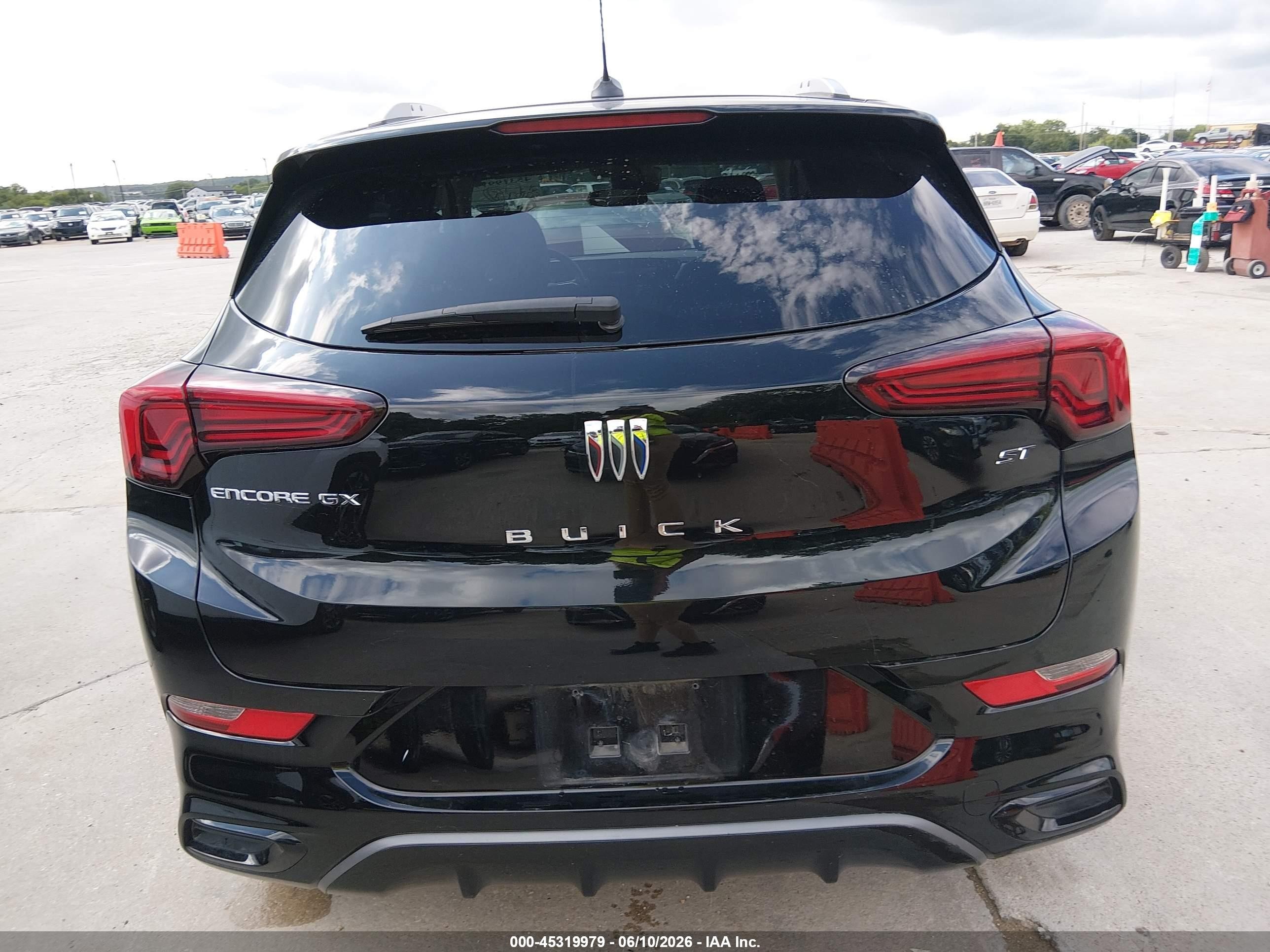 2024 Buick Encore Gx Sport Touring Fwd Black vin: KL4AMDSL8RB184722