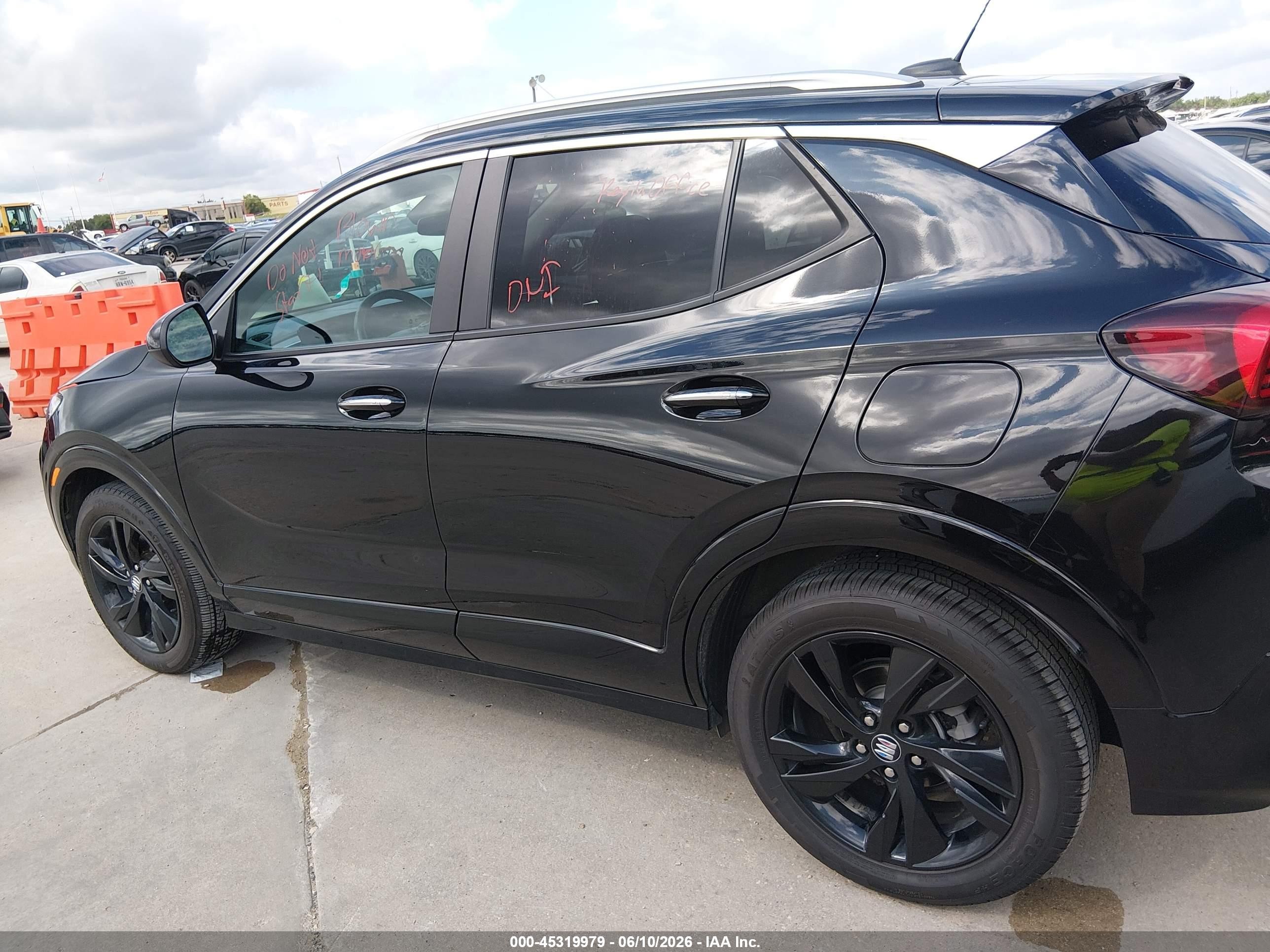 2024 Buick Encore Gx Sport Touring Fwd Black vin: KL4AMDSL8RB184722