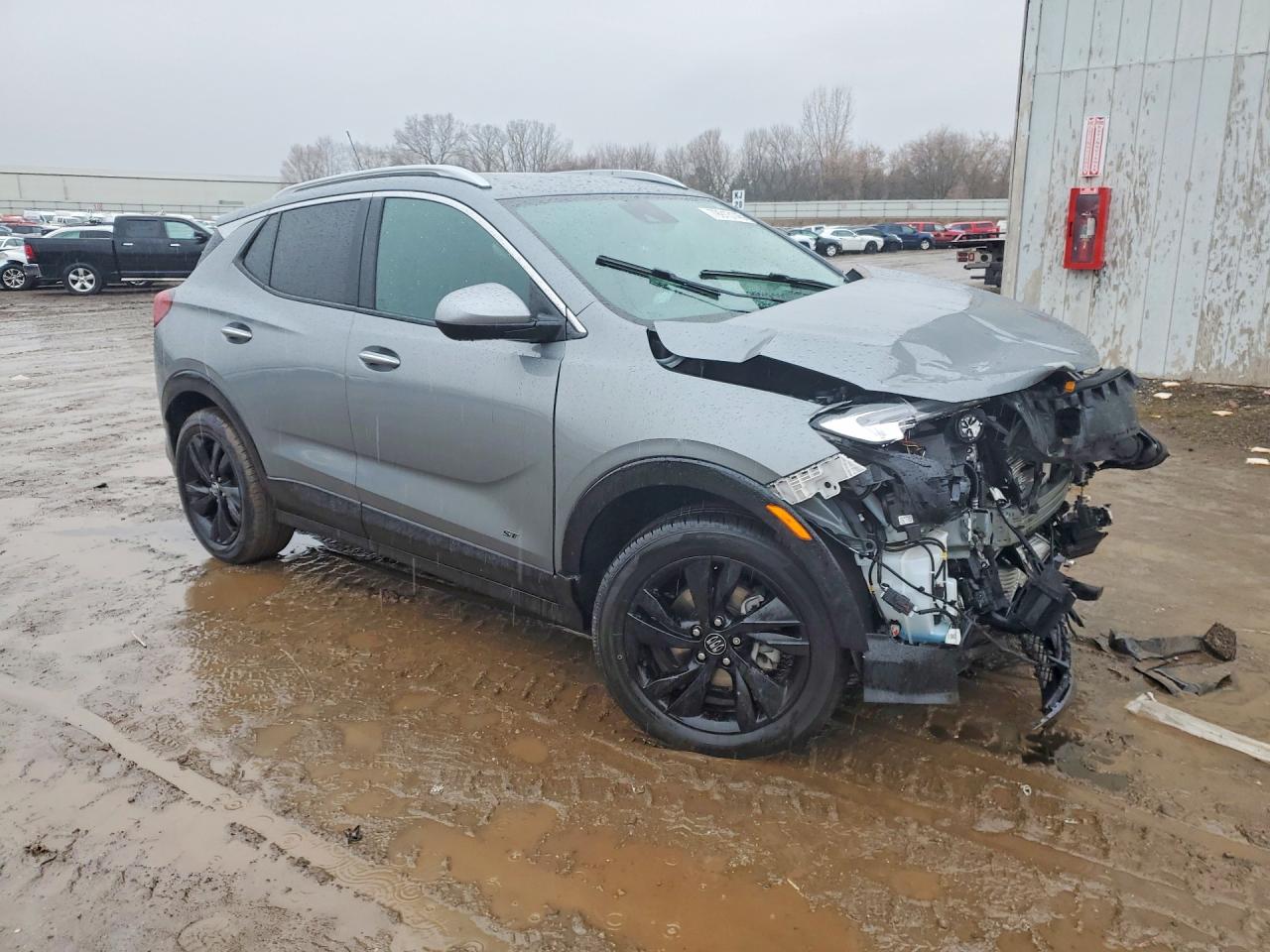 2025 Buick Encore Gx Sport Touring Gray vin: KL4AMDSL9SB043387