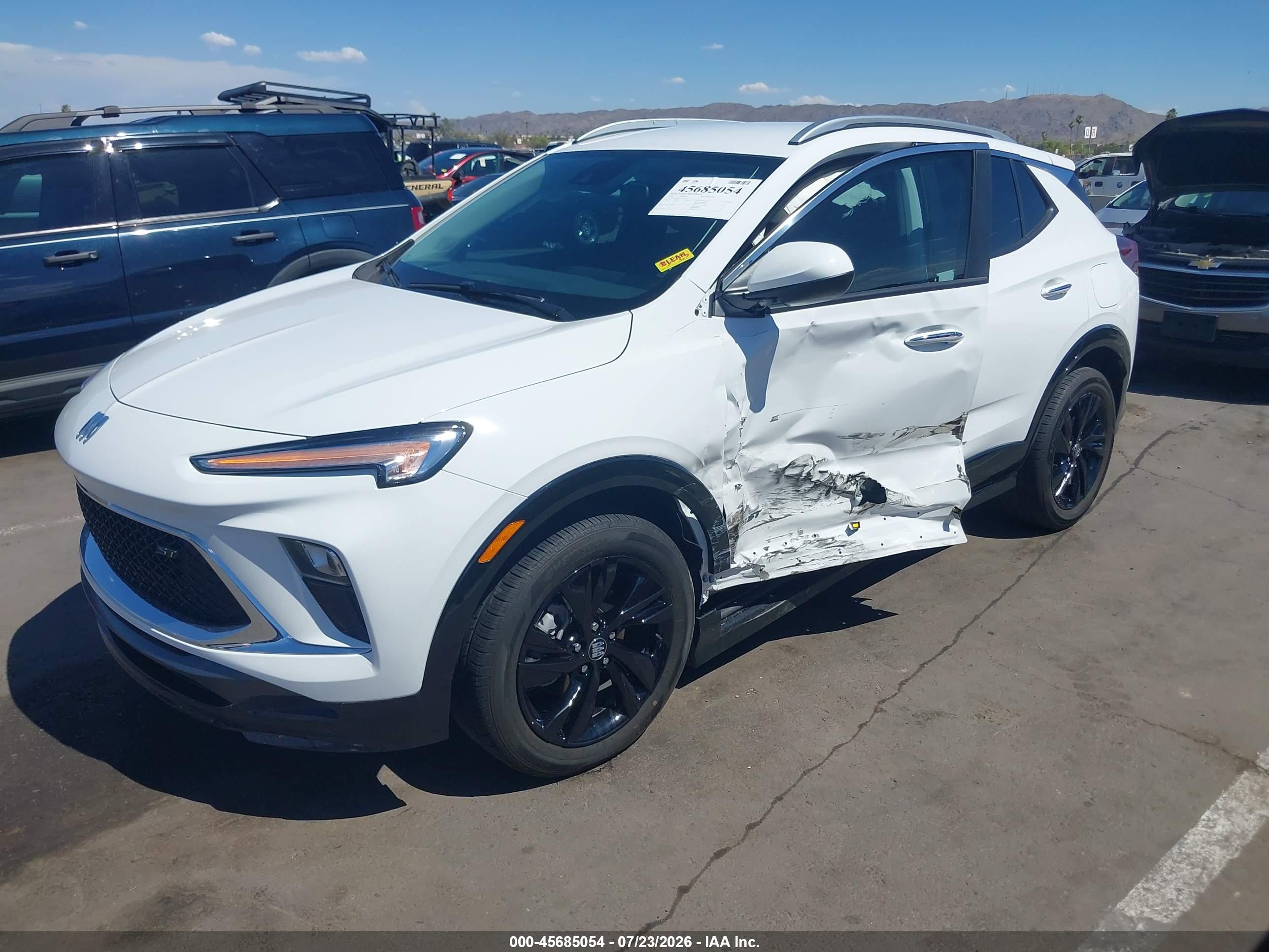 2026 Buick Encore Gx Sport Touring Fwd Белый vin: KL4AMDSLXTB005720