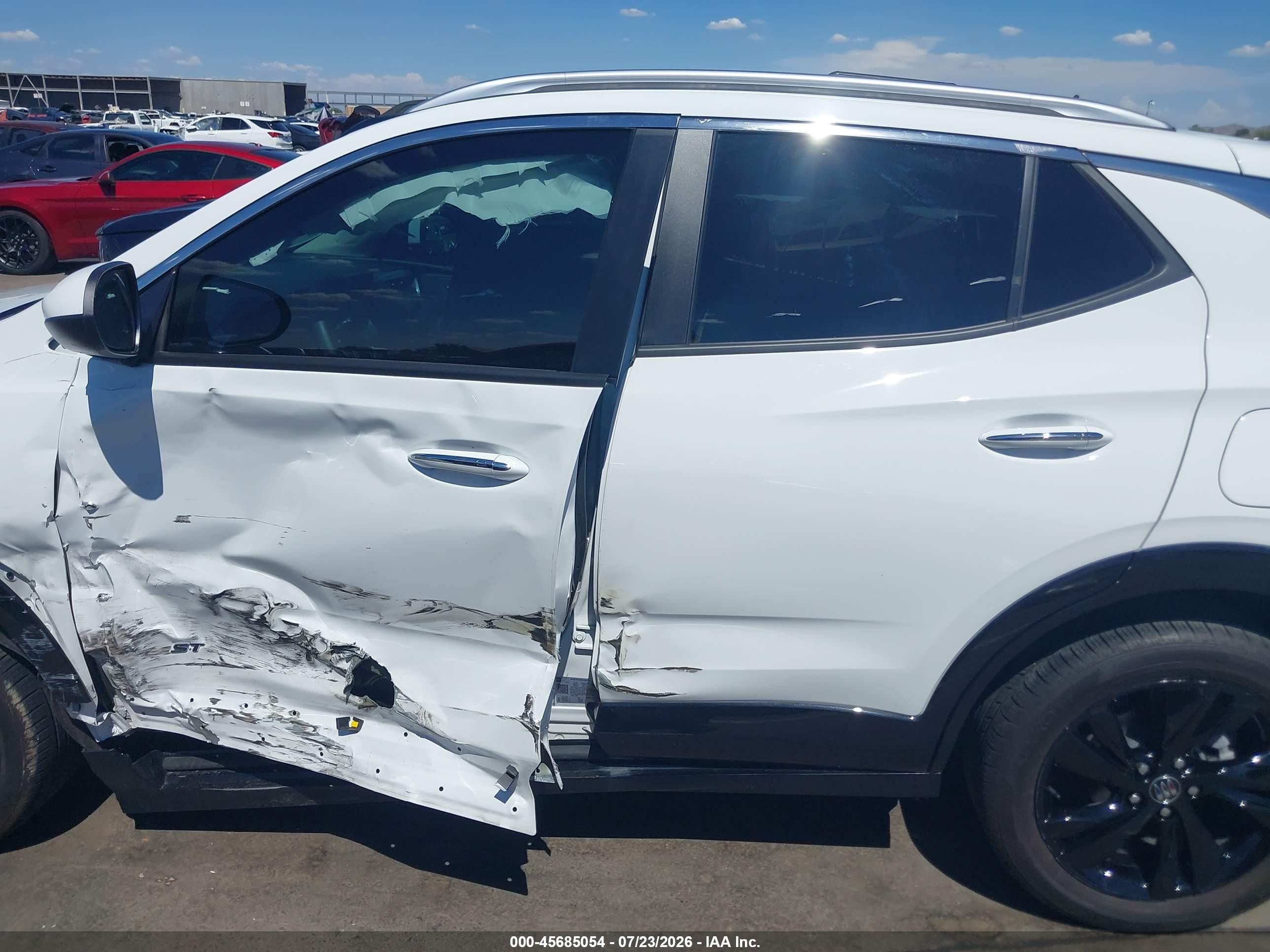 2026 Buick Encore Gx Sport Touring Fwd Белый vin: KL4AMDSLXTB005720