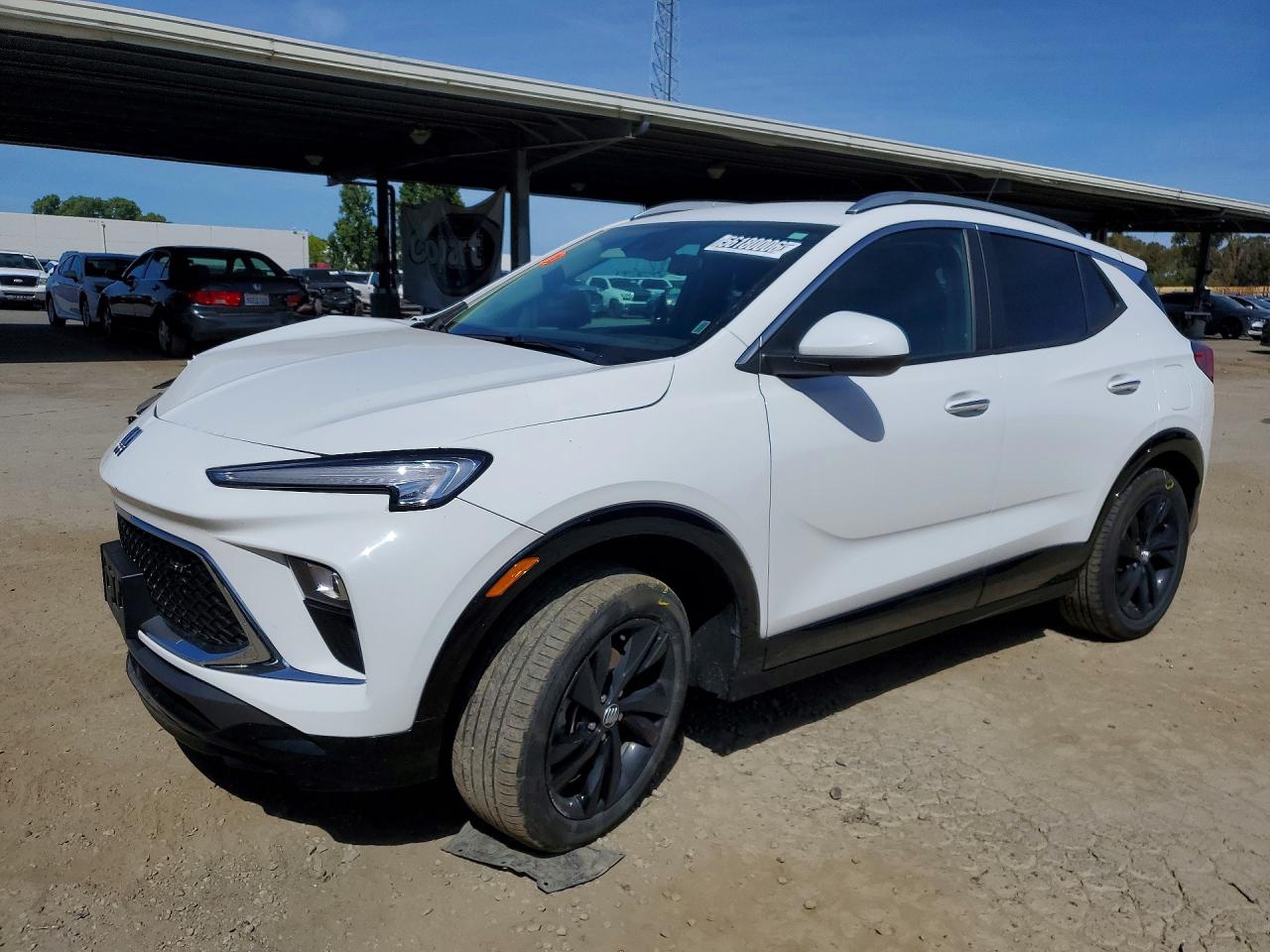 2024 Buick Encore Gx Sport Touring White vin: KL4AMESLXRB161450