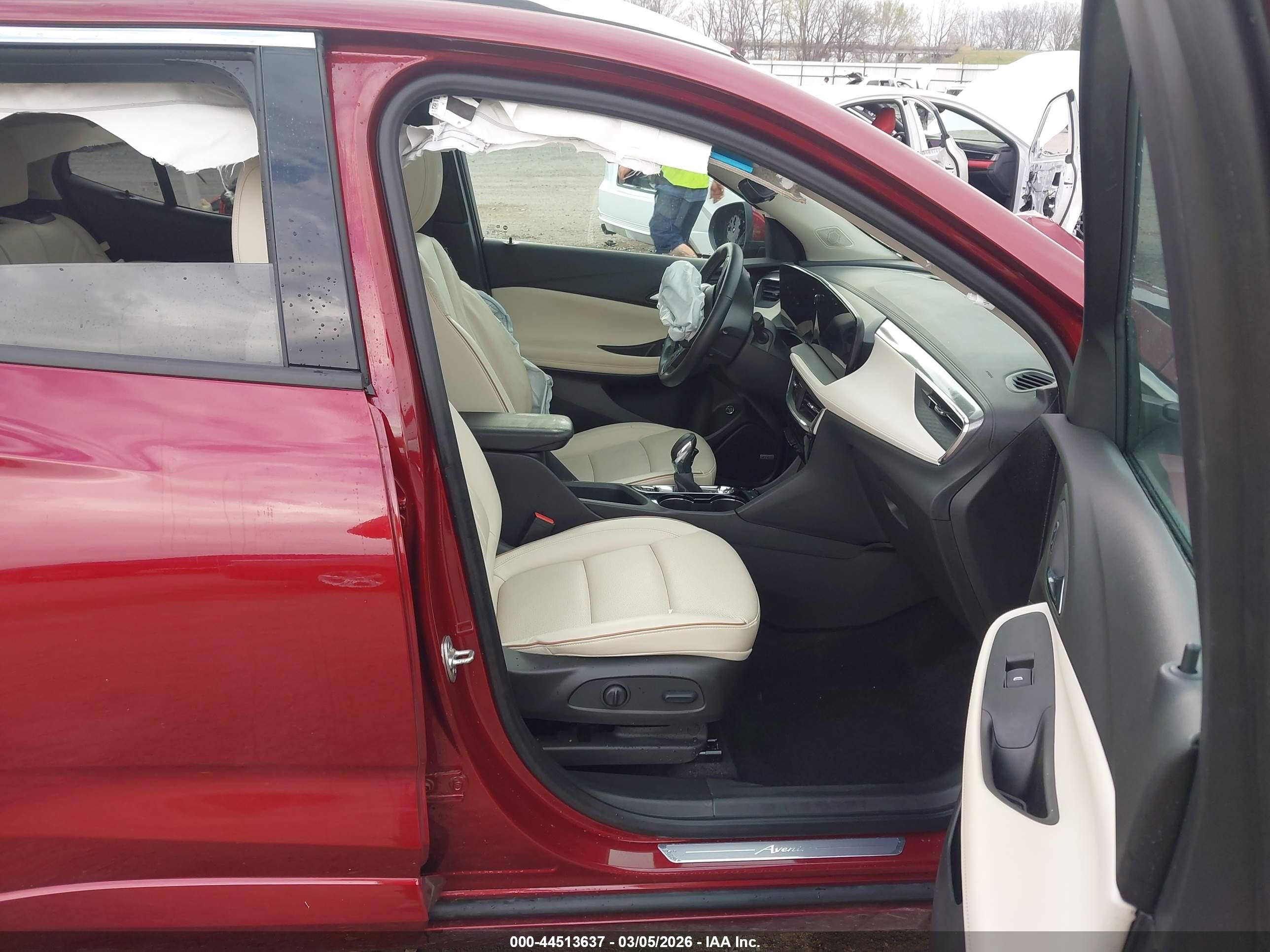 2025 Buick Encore Gx Avenir Fwd Red vin: KL4AMFSL7SB134427