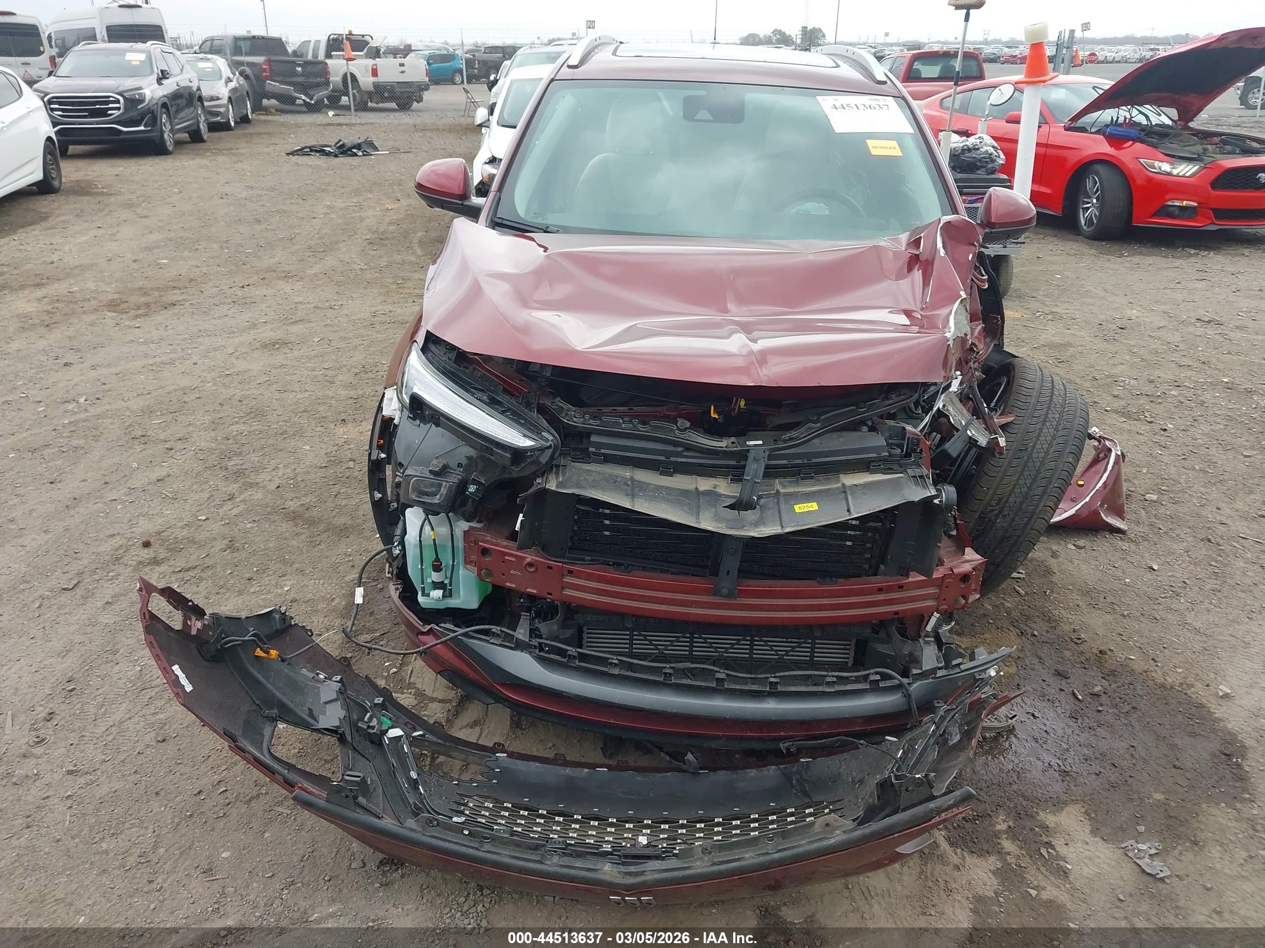 2025 Buick Encore Gx Avenir Fwd Red vin: KL4AMFSL7SB134427