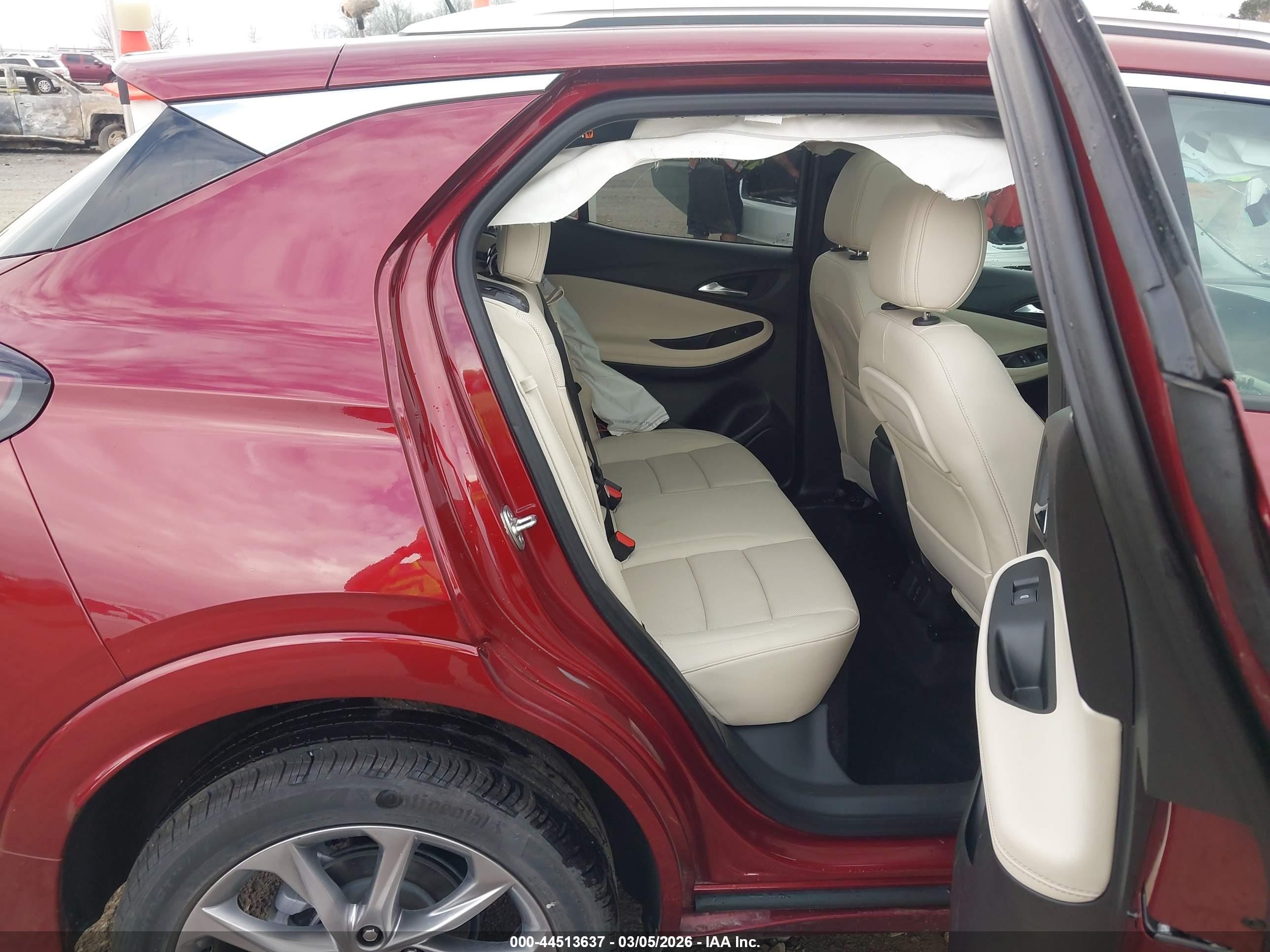 2025 Buick Encore Gx Avenir Fwd Red vin: KL4AMFSL7SB134427