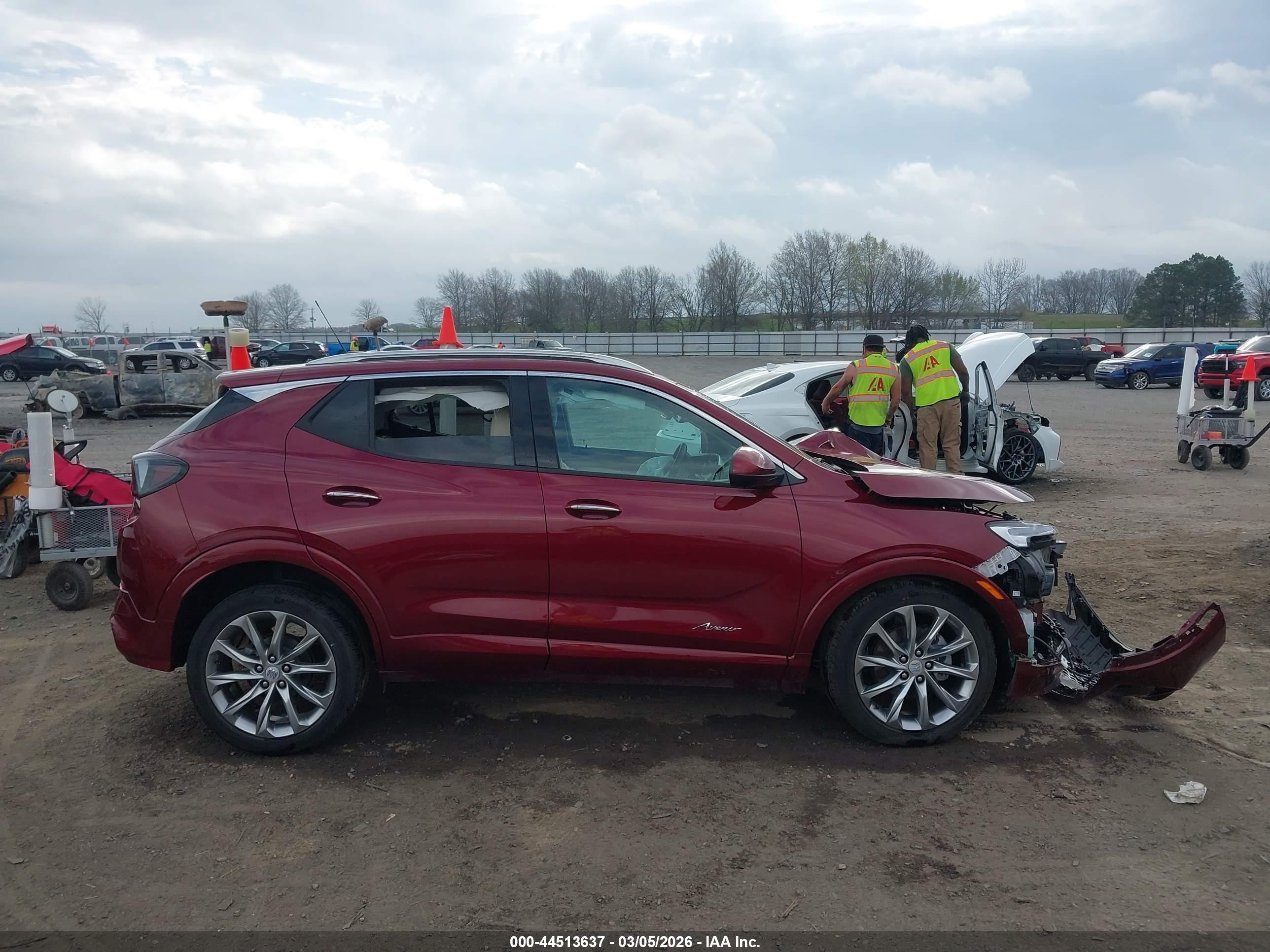 2025 Buick Encore Gx Avenir Fwd Red vin: KL4AMFSL7SB134427