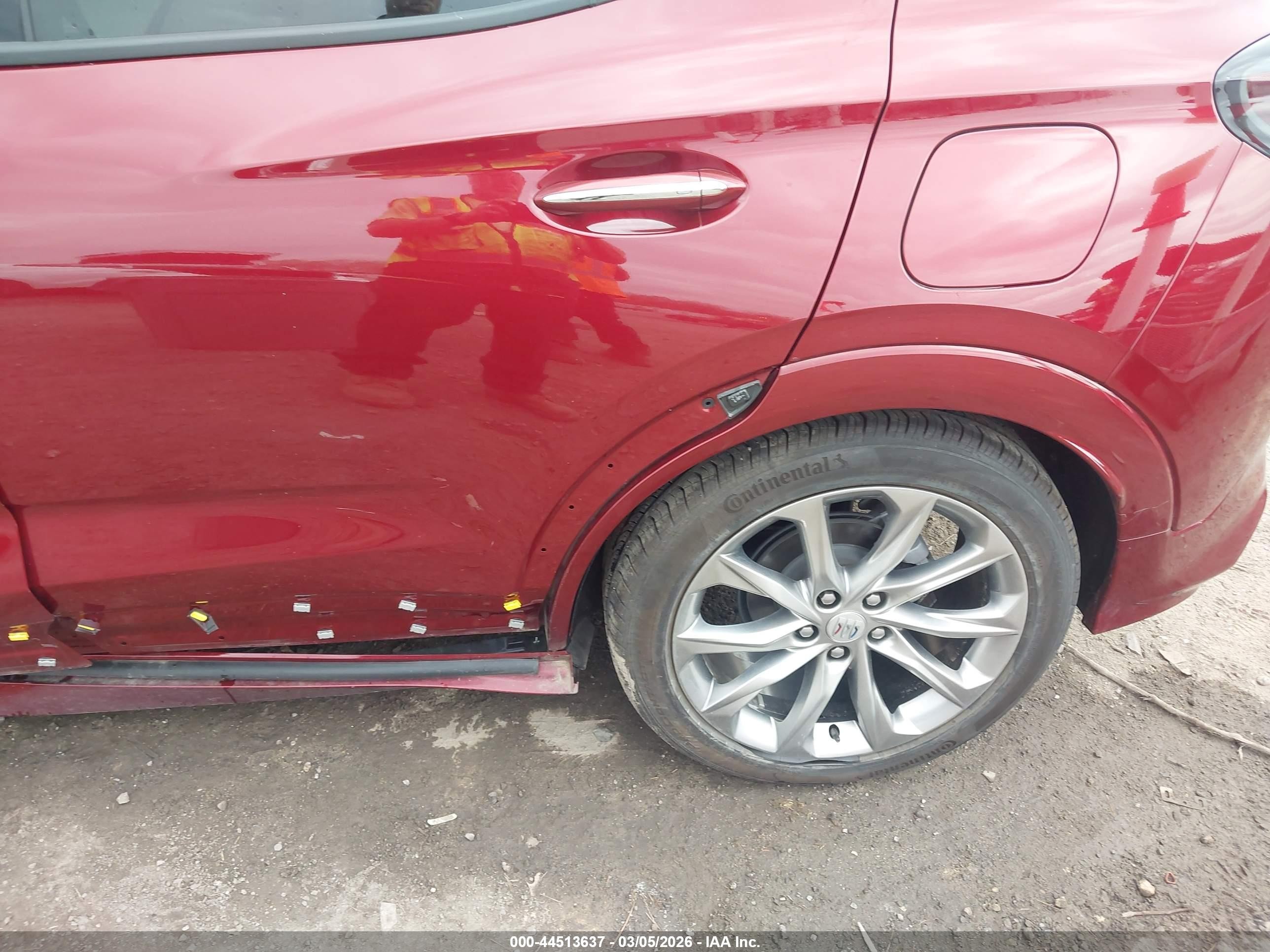 2025 Buick Encore Gx Avenir Fwd Red vin: KL4AMFSL7SB134427