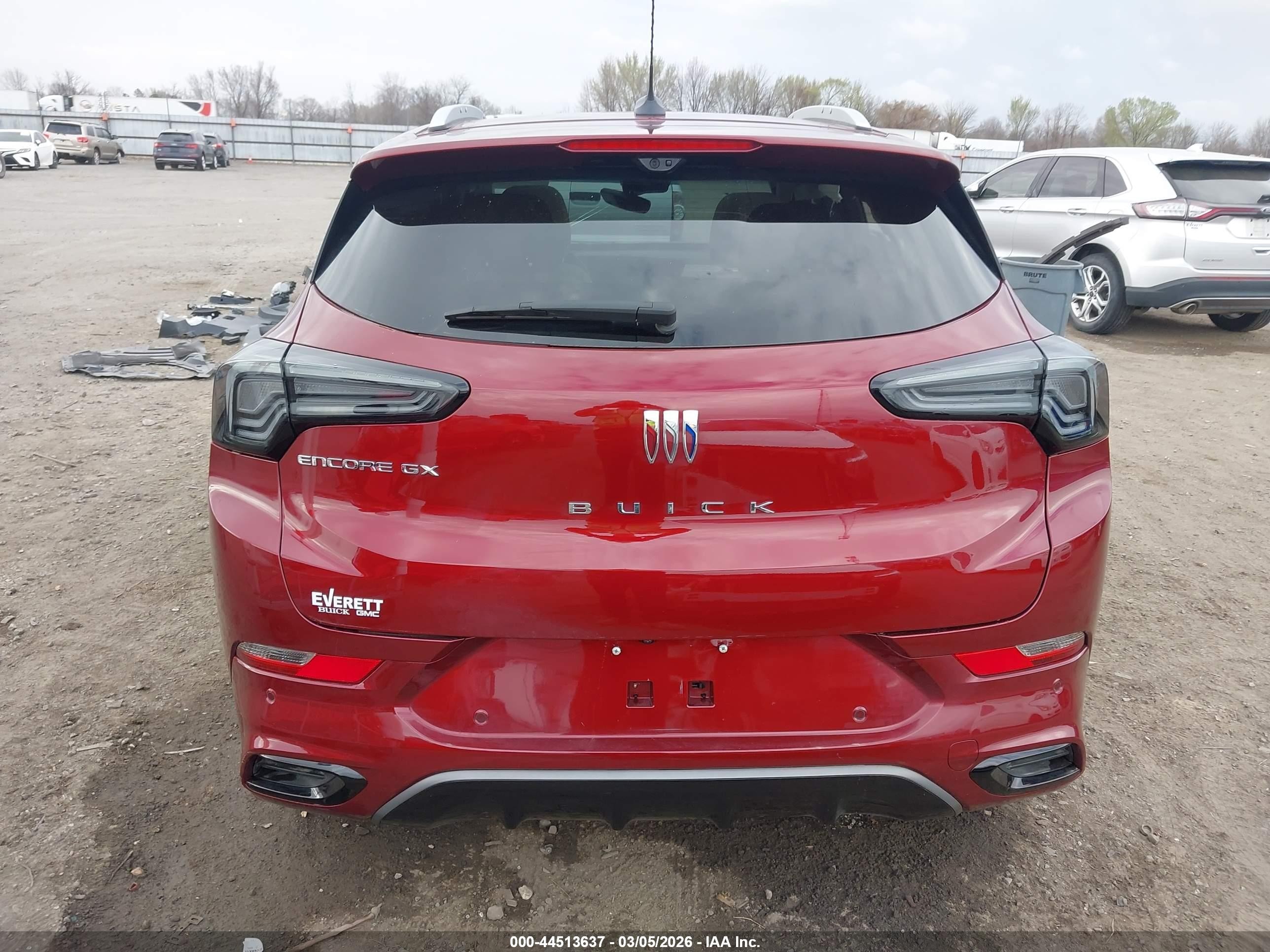 2025 Buick Encore Gx Avenir Fwd Red vin: KL4AMFSL7SB134427