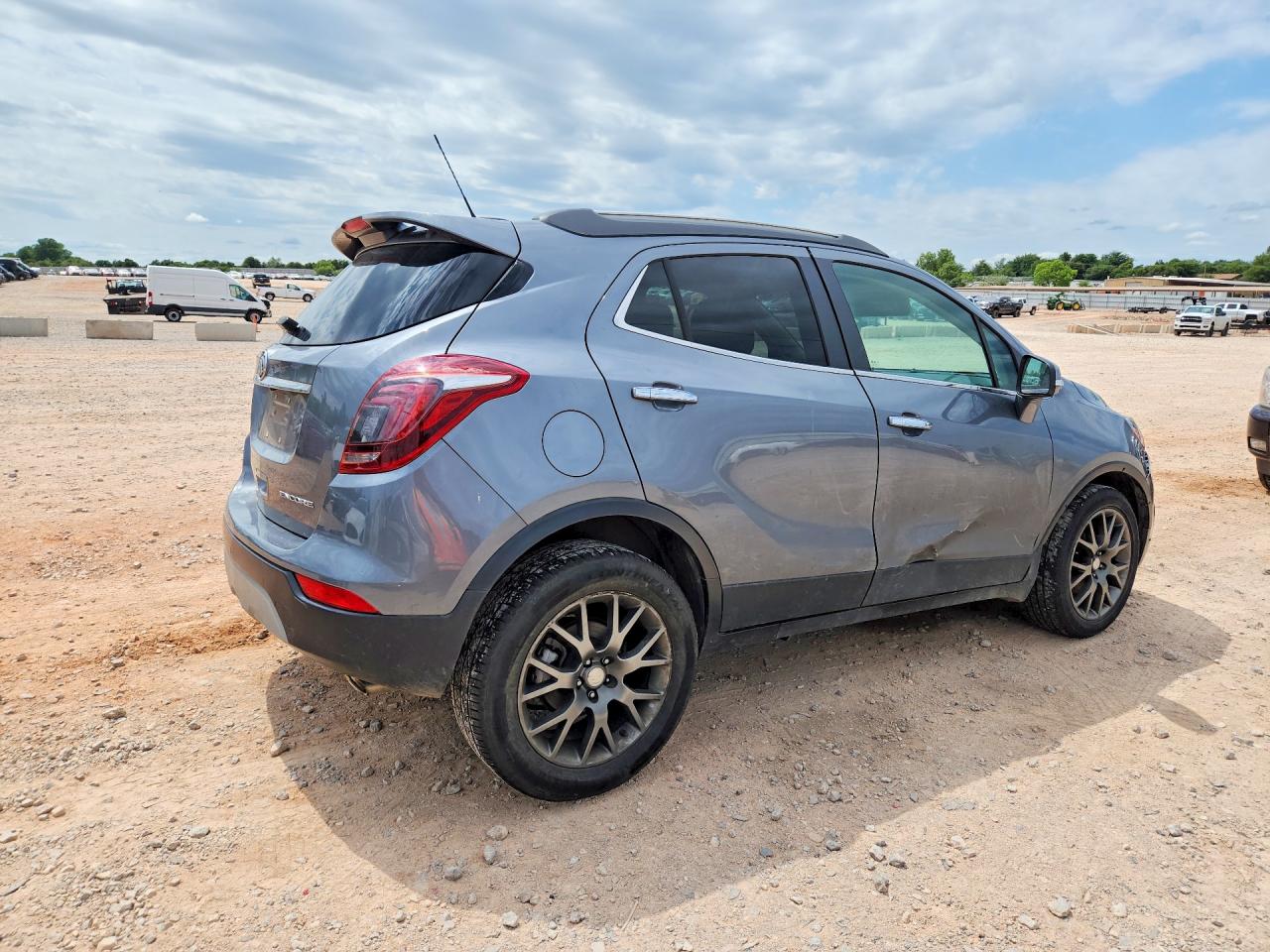 2019 Buick Encore Sport Touring Silver vin: KL4CJ1SB1KB752354