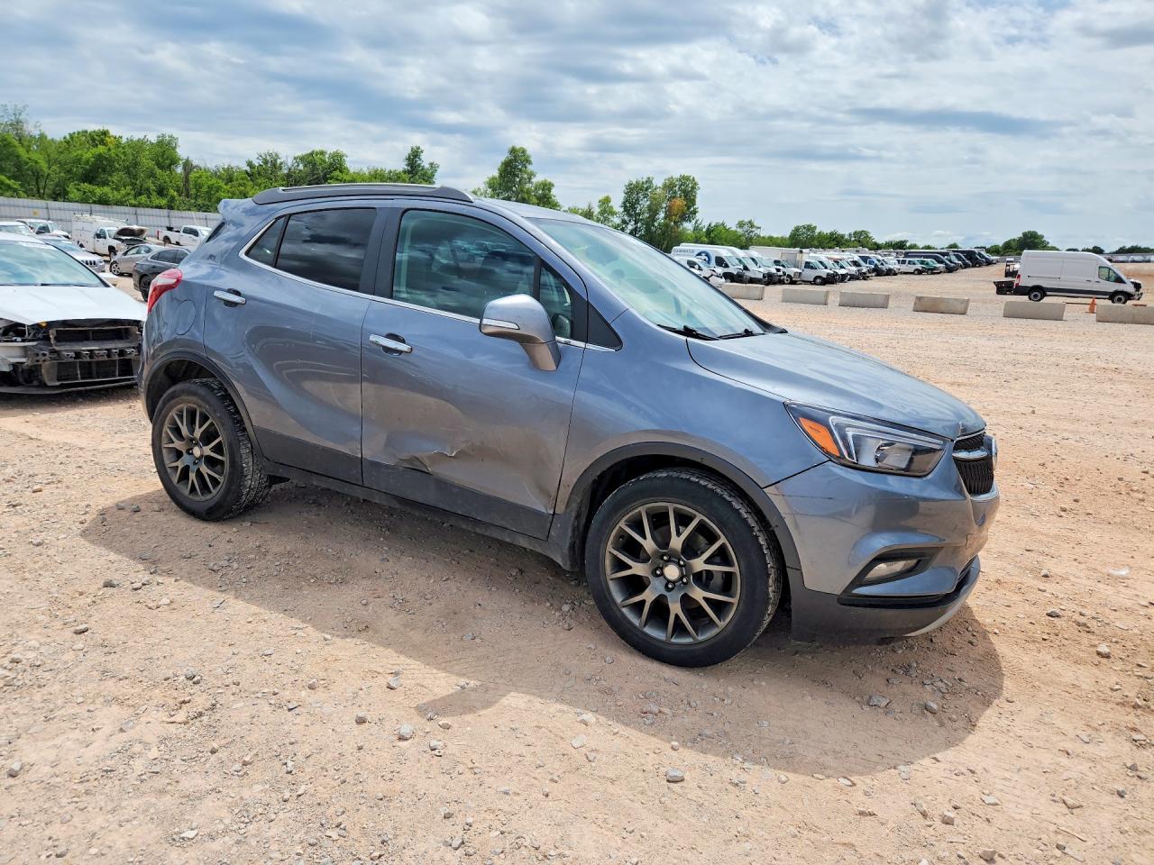 2019 Buick Encore Sport Touring Silver vin: KL4CJ1SB1KB752354