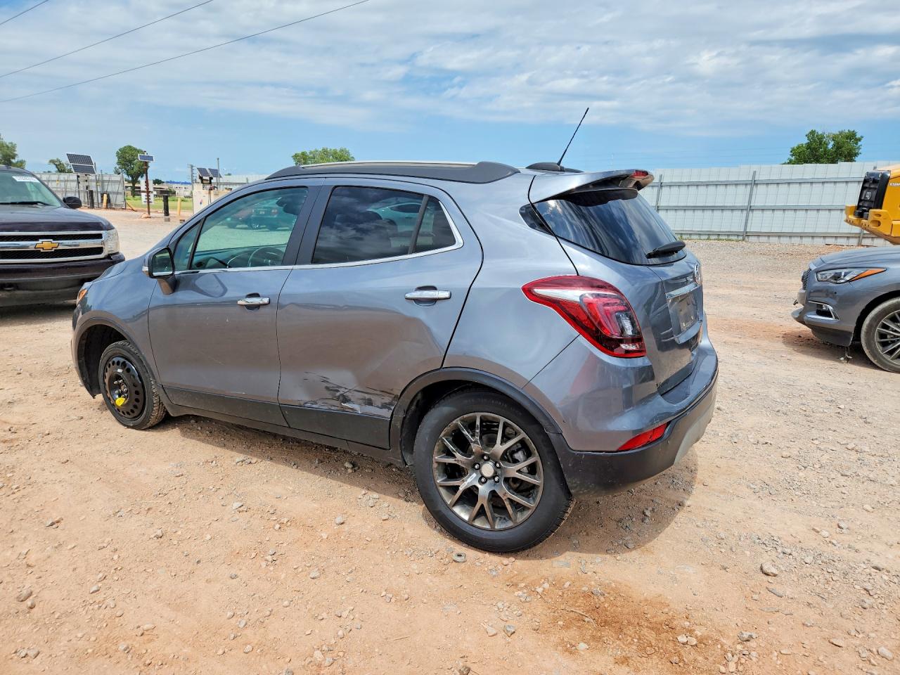 2019 Buick Encore Sport Touring Silver vin: KL4CJ1SB1KB752354