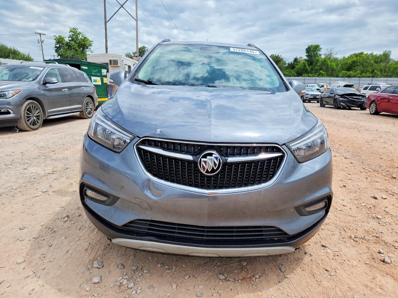 2019 Buick Encore Sport Touring Silver vin: KL4CJ1SB1KB752354