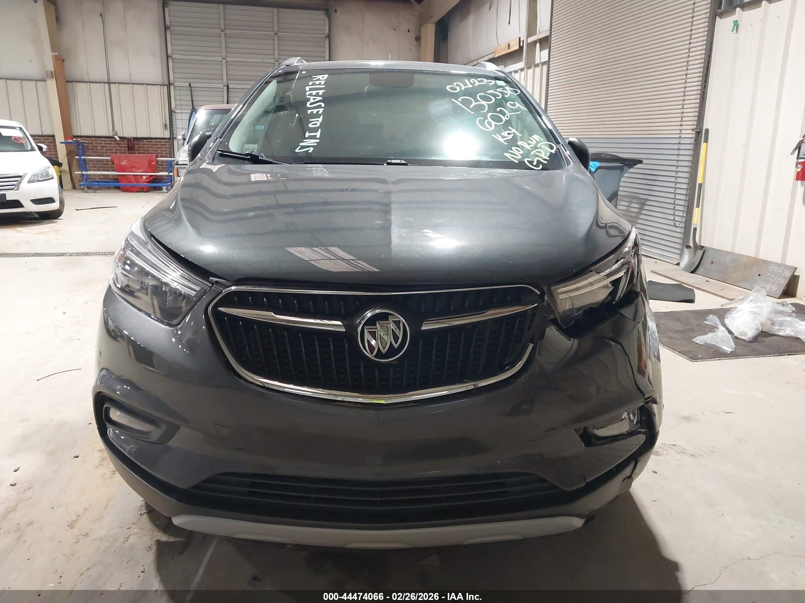 2018 Buick Encore Sport Touring Gray vin: KL4CJ1SB5JB656029