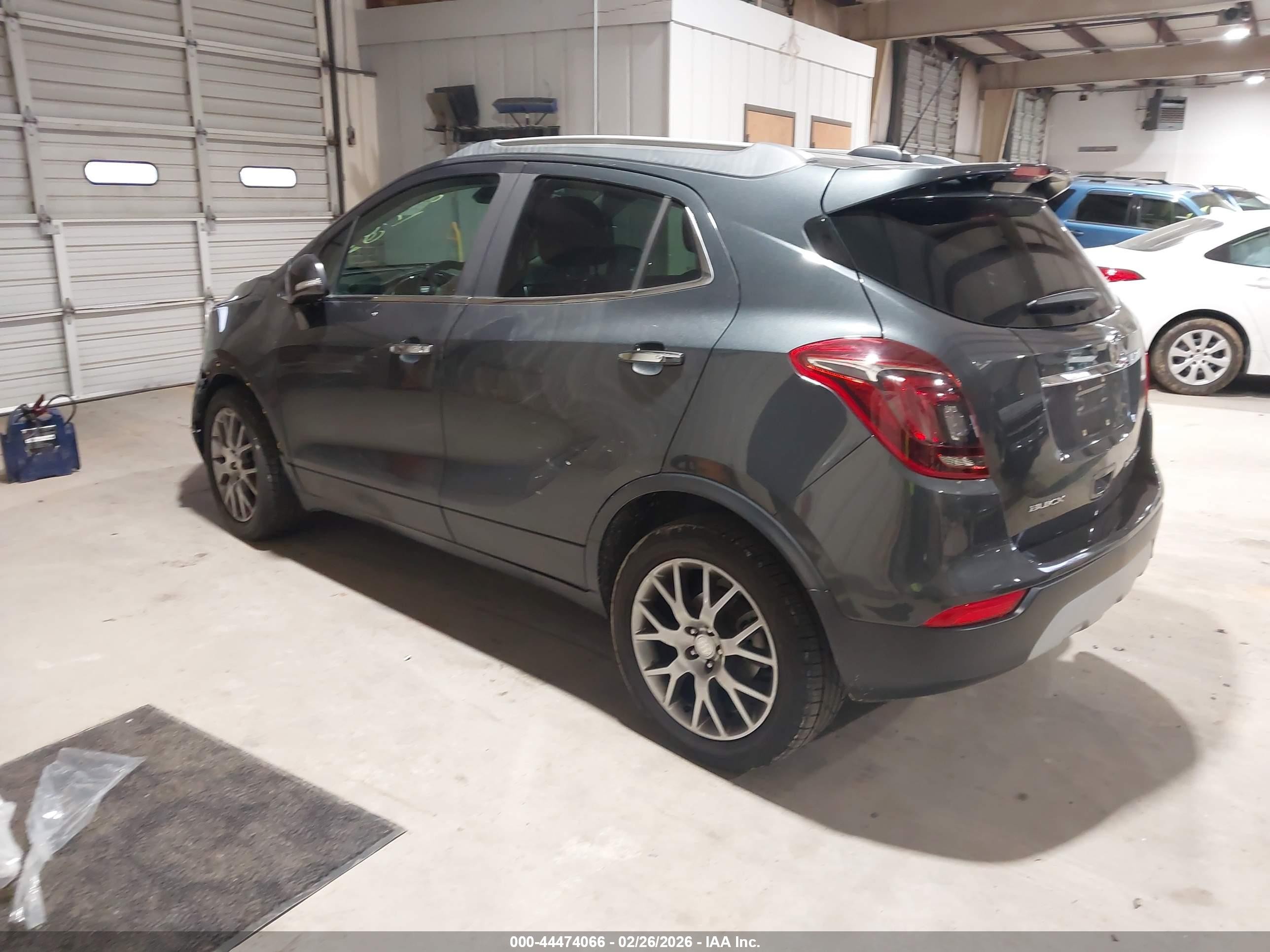 2018 Buick Encore Sport Touring Gray vin: KL4CJ1SB5JB656029
