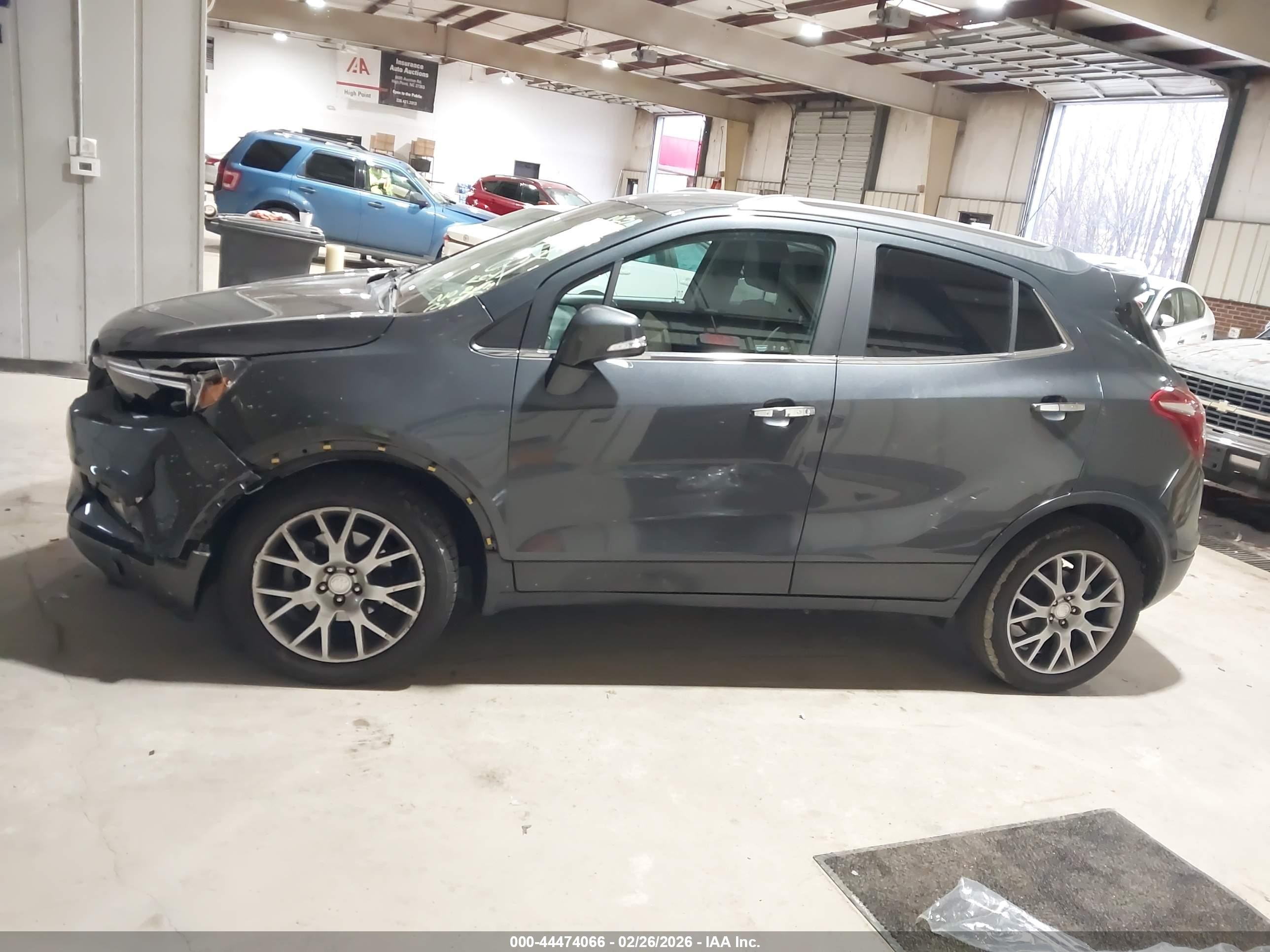 2018 Buick Encore Sport Touring Gray vin: KL4CJ1SB5JB656029