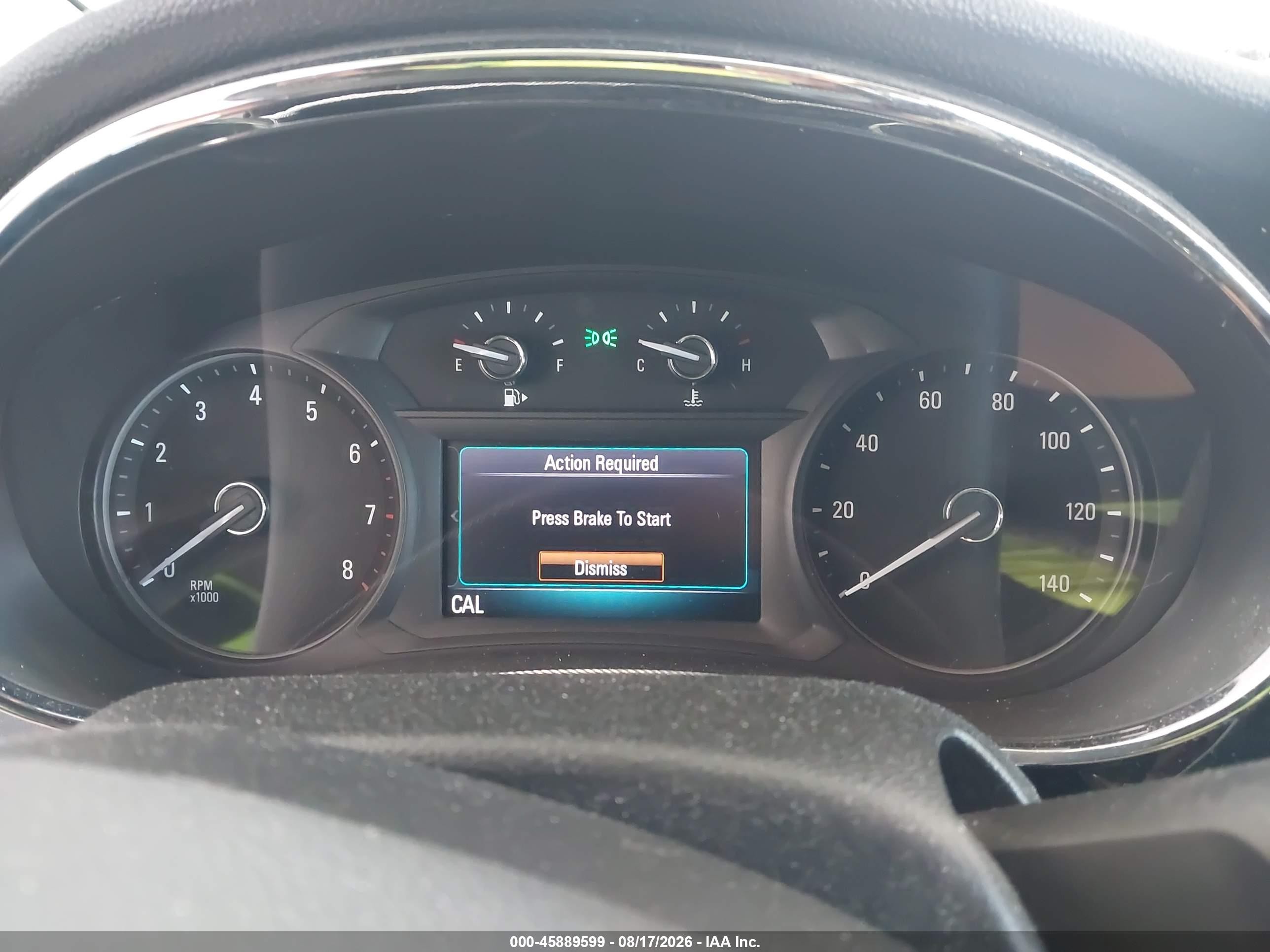 2019 Buick Encore Fwd Sport Touring Silver vin: KL4CJ1SB5KB712732