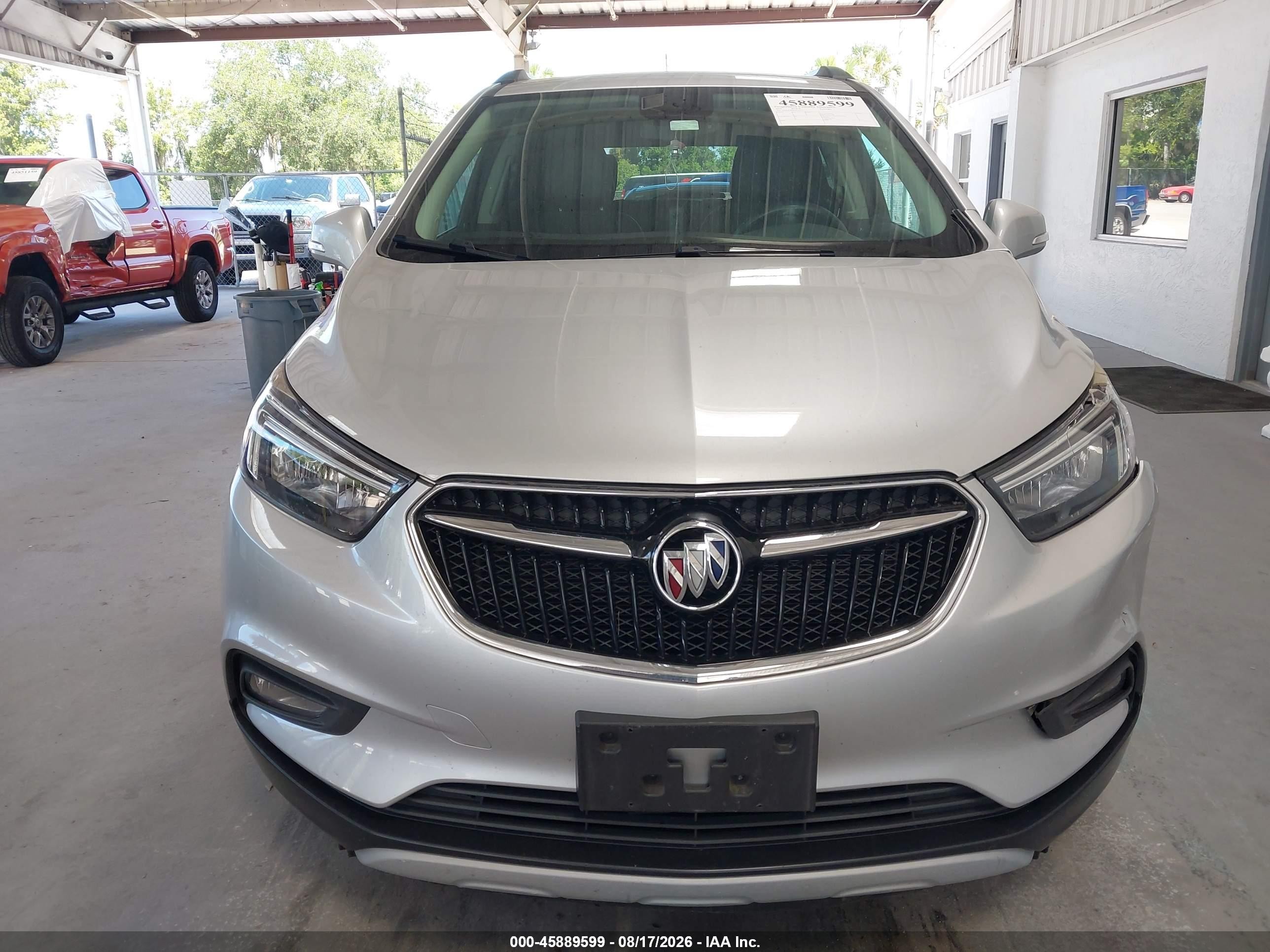 2019 Buick Encore Fwd Sport Touring Silver vin: KL4CJ1SB5KB712732