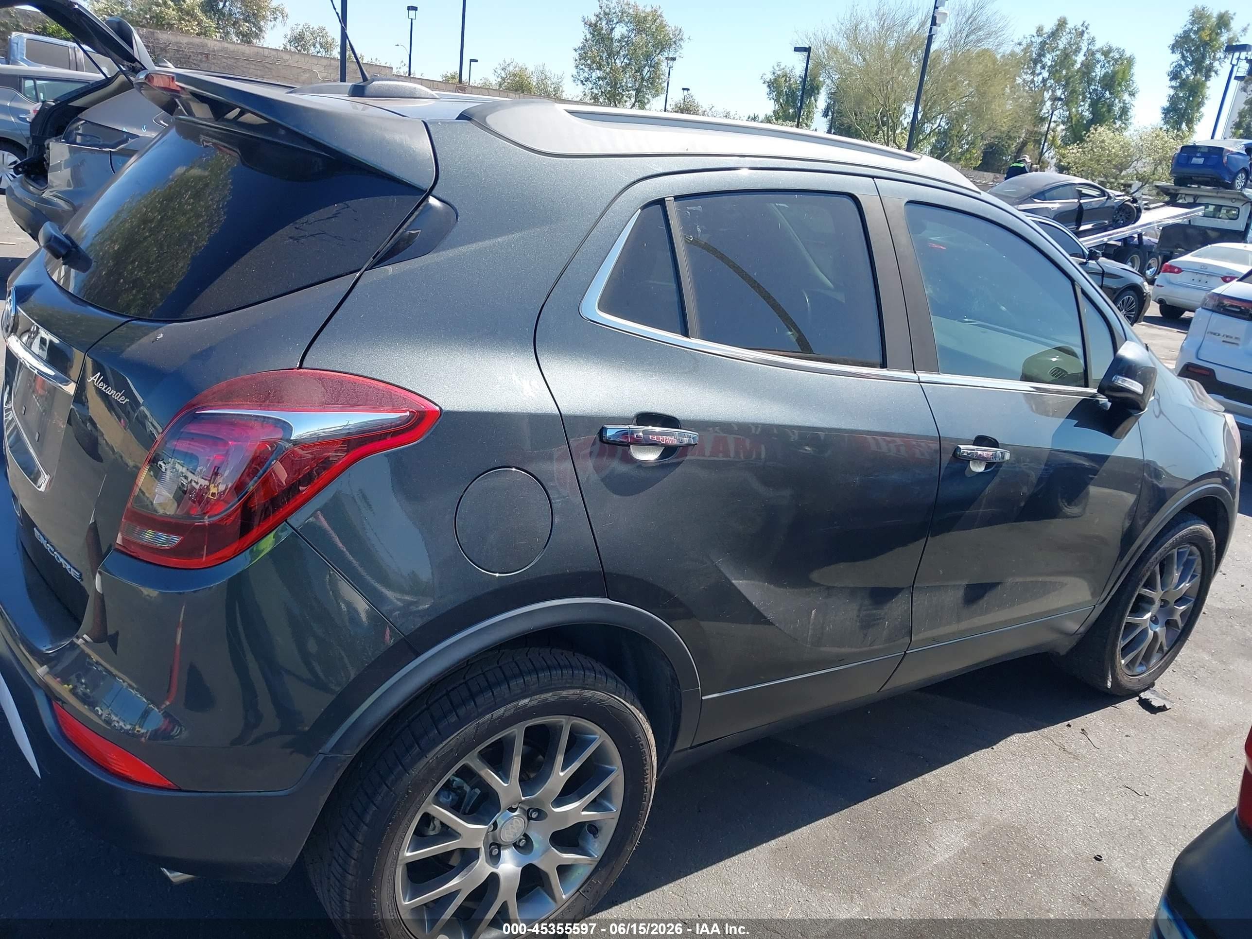 2017 Buick Encore Sport Touring Gray vin: KL4CJ1SBXHB160766