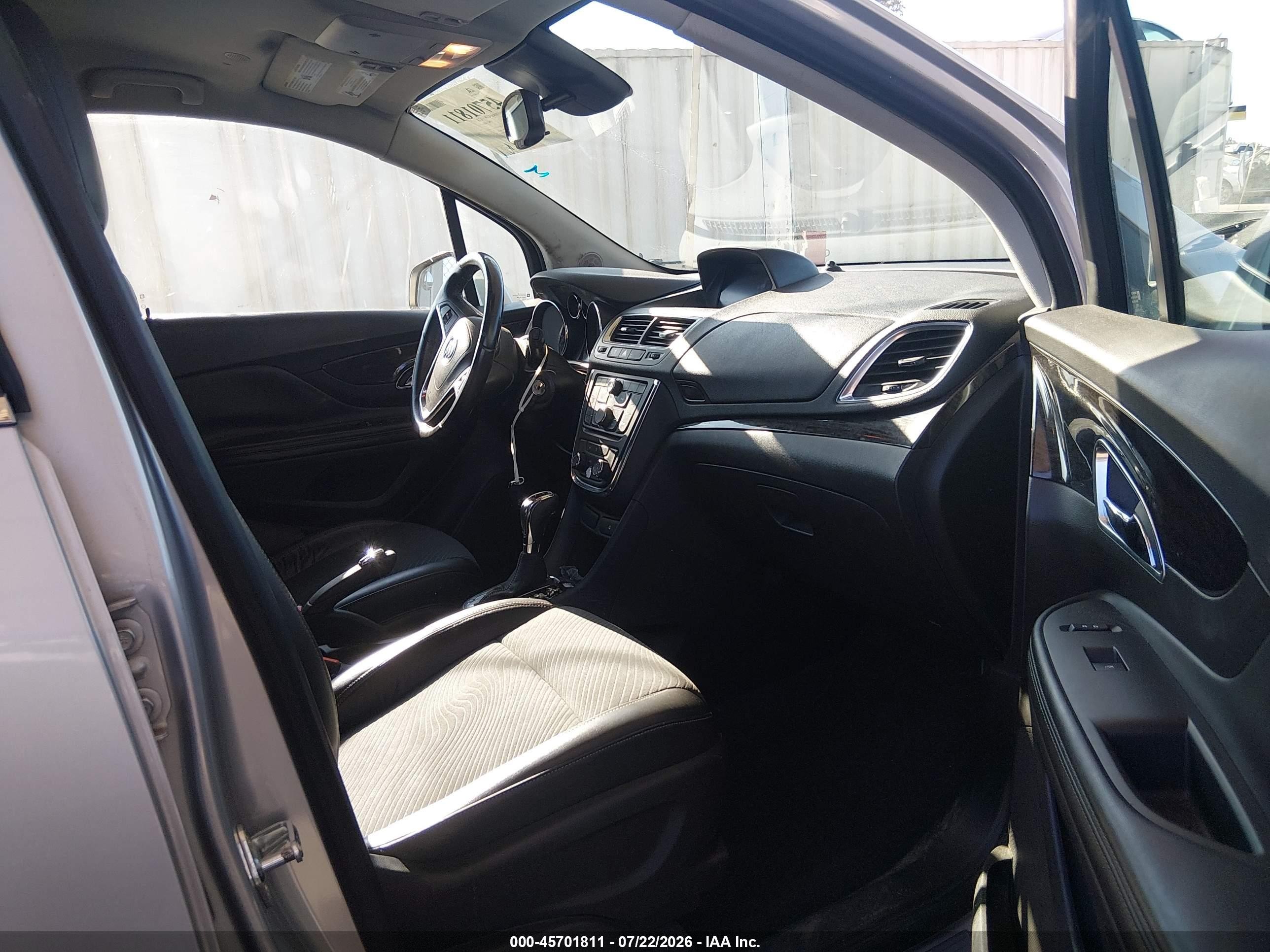 2013 Buick Encore   Silver vin: KL4CJASB0DB083058