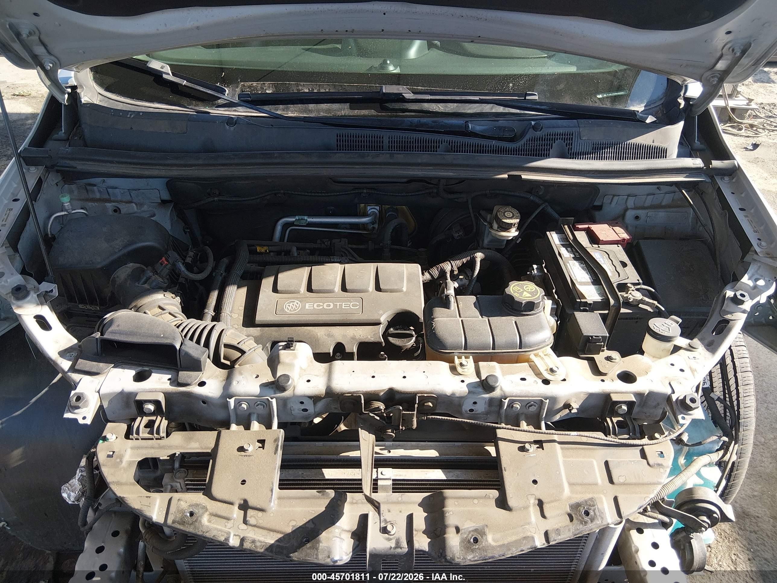 2013 Buick Encore   Silver vin: KL4CJASB0DB083058