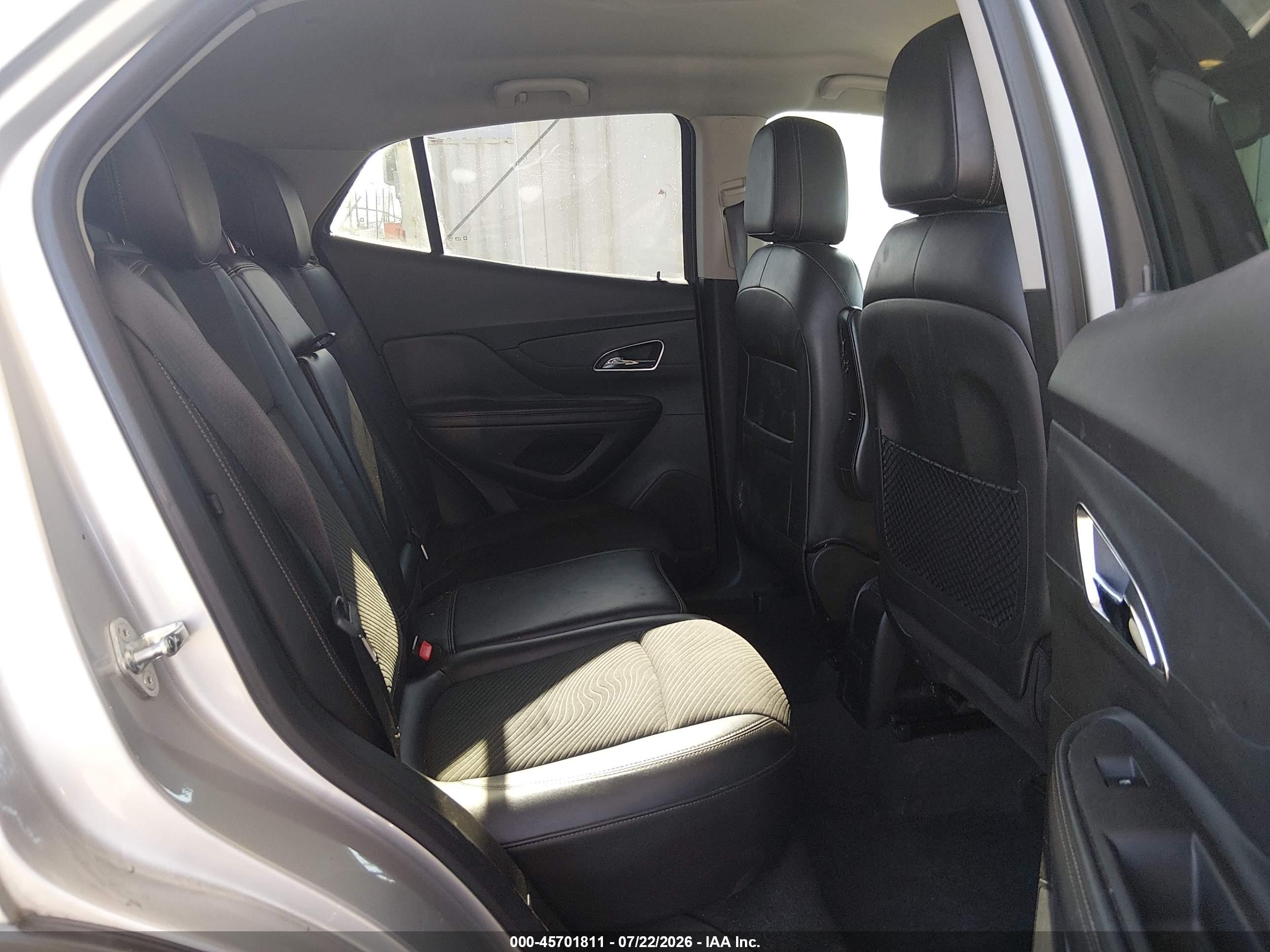 2013 Buick Encore   Silver vin: KL4CJASB0DB083058