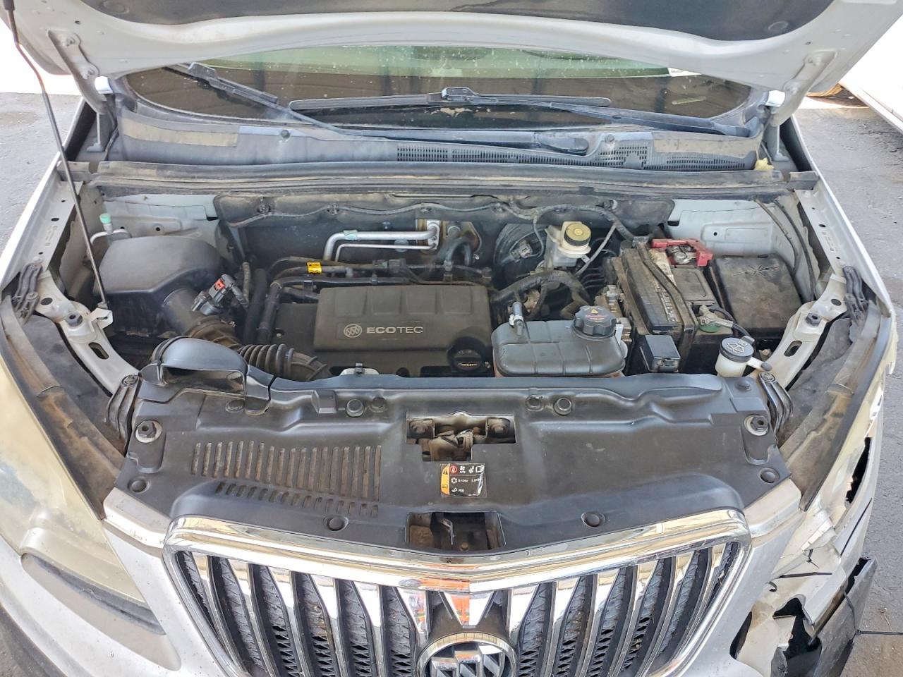 2014 Buick Encore Silver vin: KL4CJASB0EB592584