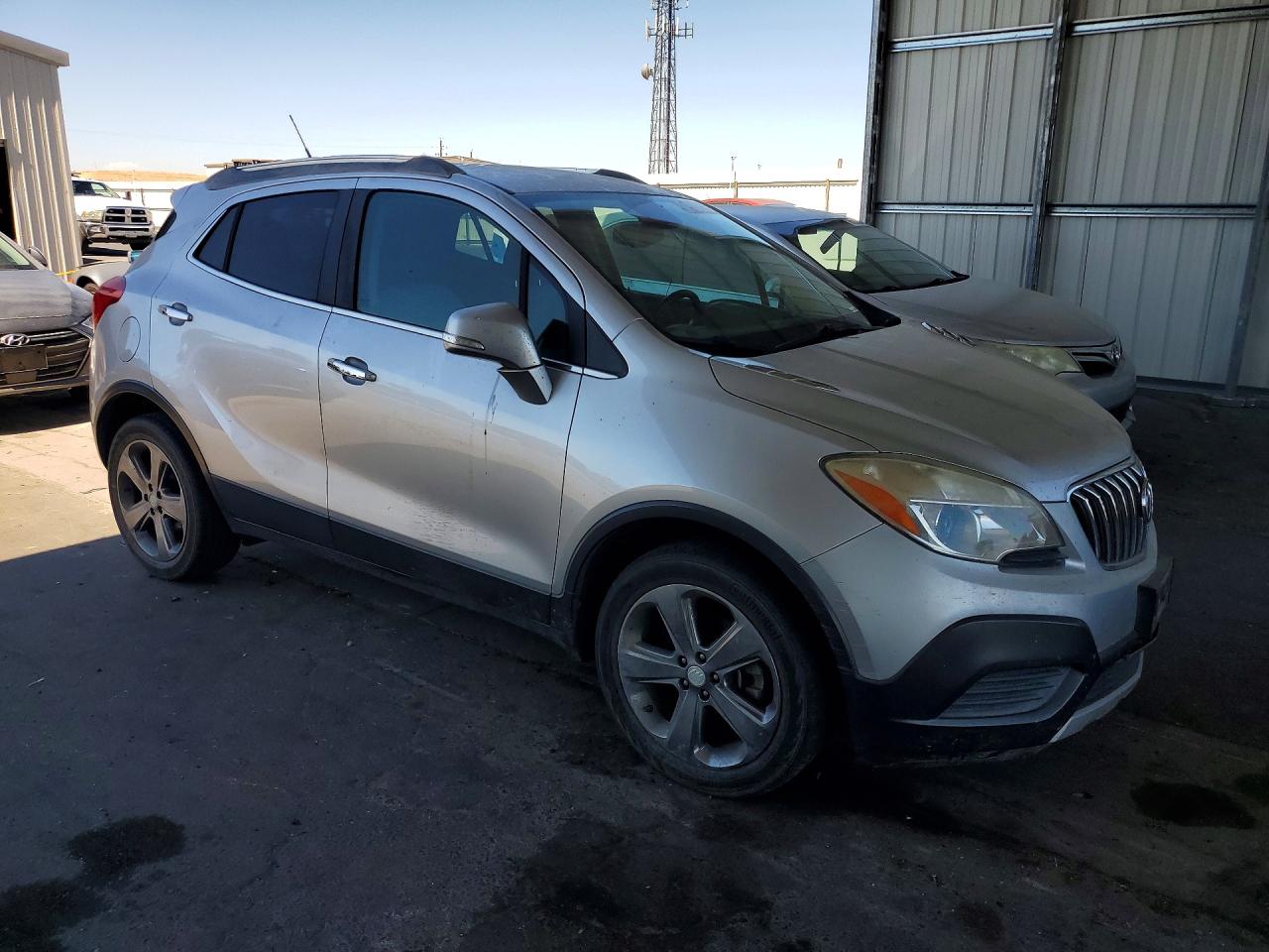 2014 Buick Encore Silver vin: KL4CJASB0EB592584