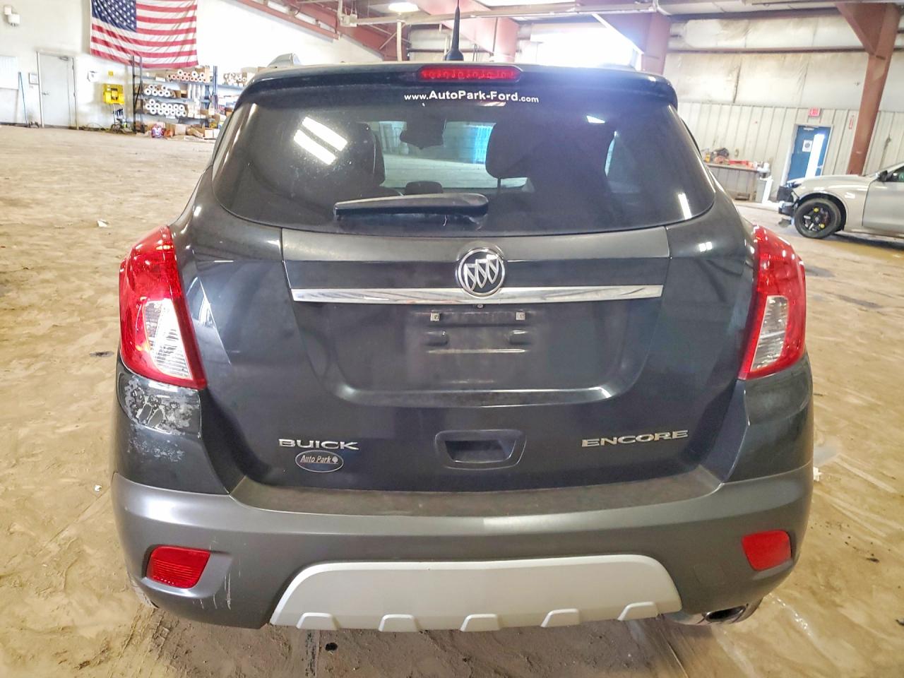 2014 Buick Encore Серый vin: KL4CJASB0EB660379