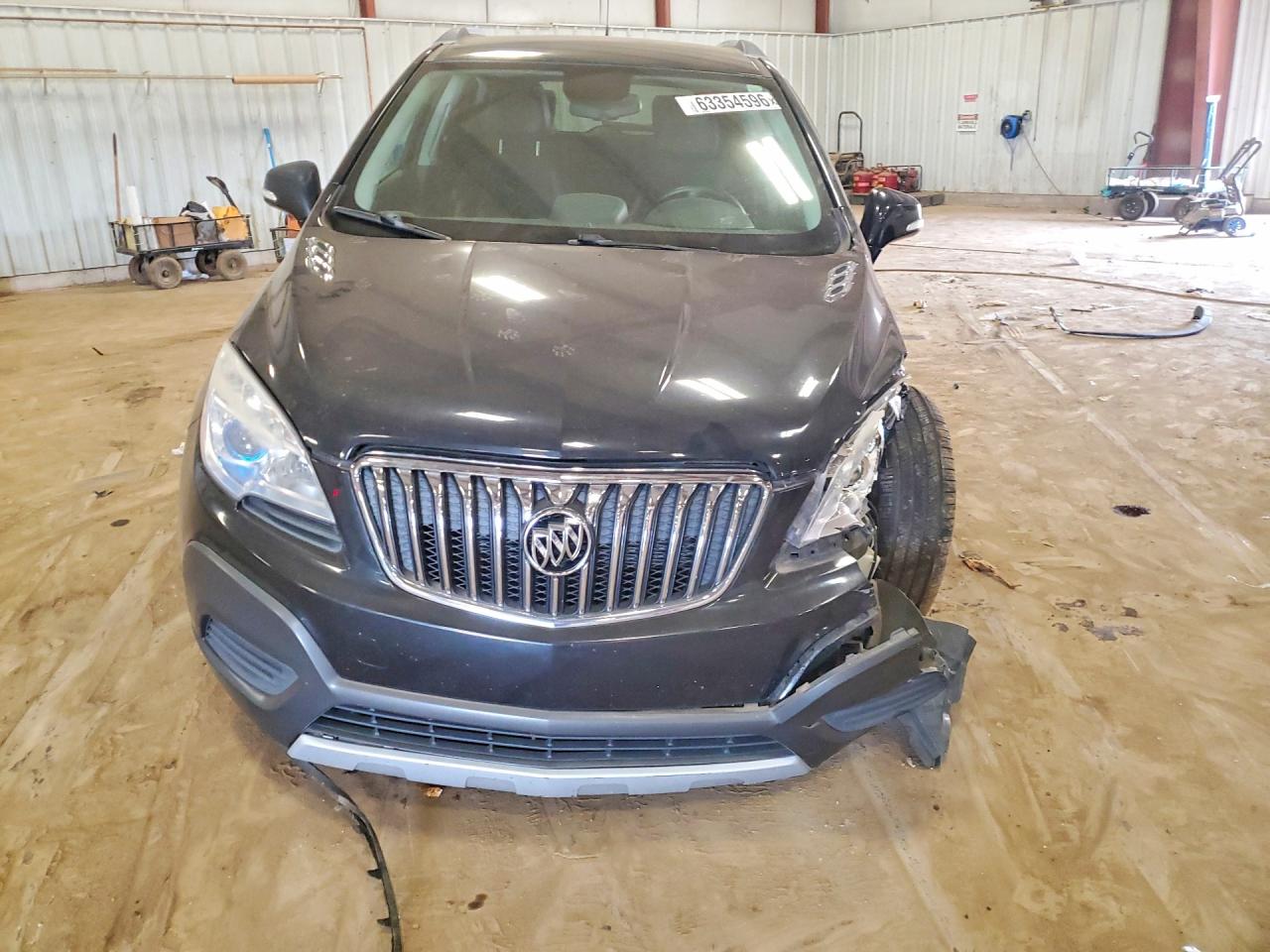 2014 Buick Encore Серый vin: KL4CJASB0EB660379