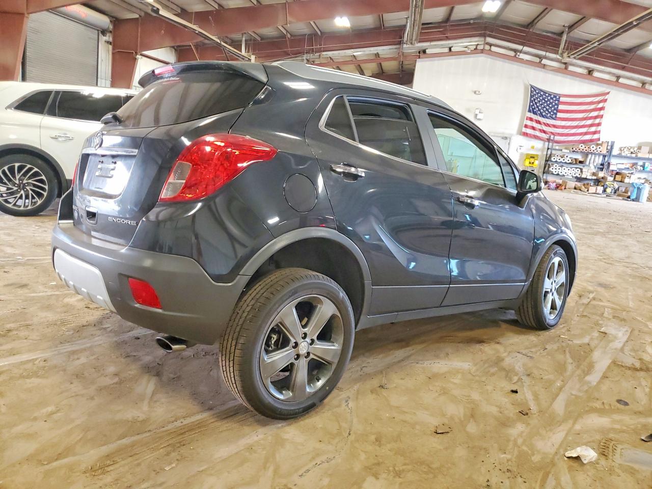 2014 Buick Encore Серый vin: KL4CJASB0EB660379