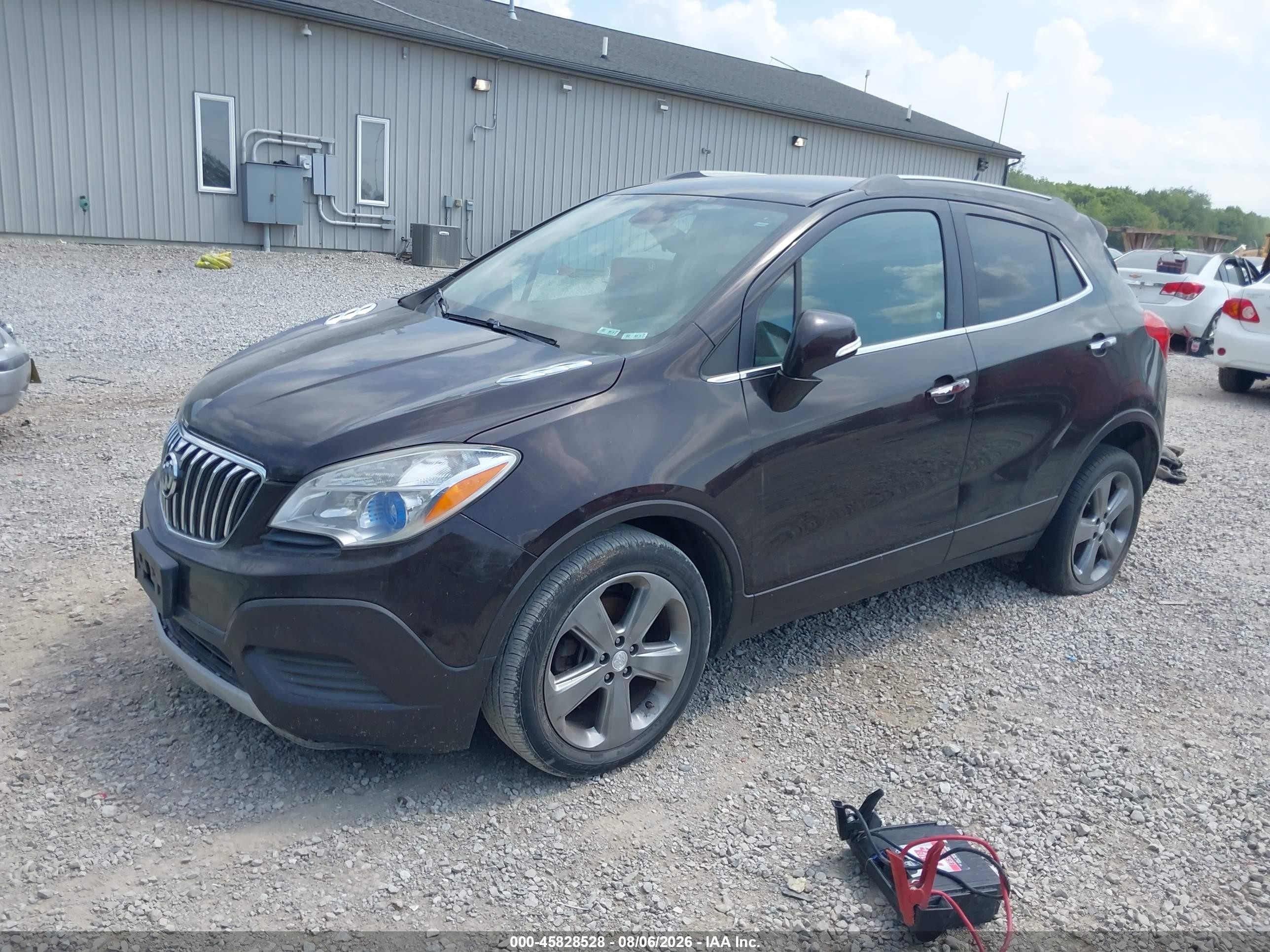 2014 Buick Encore Brown vin: KL4CJASB0EB774592