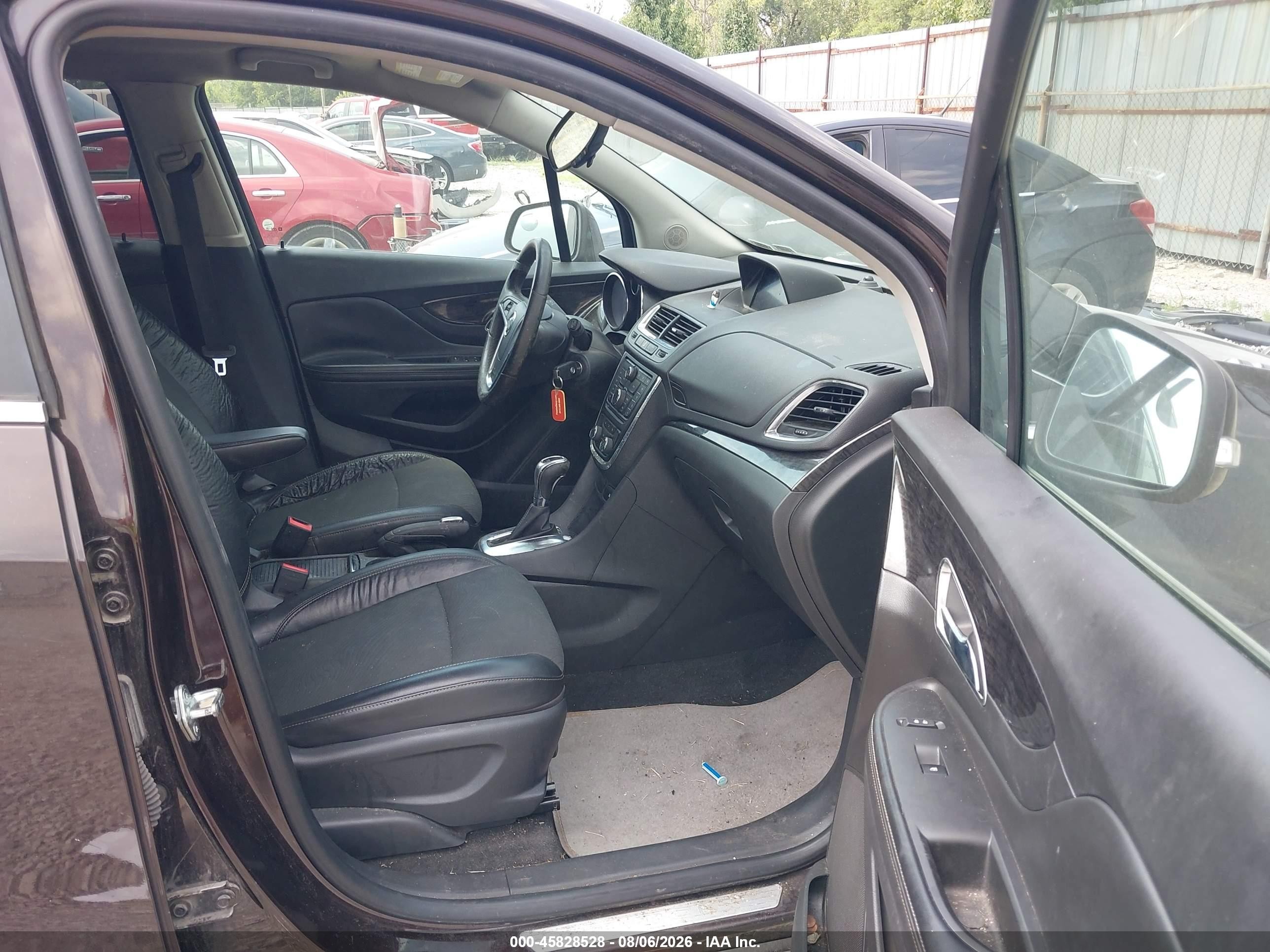 2014 Buick Encore Brown vin: KL4CJASB0EB774592