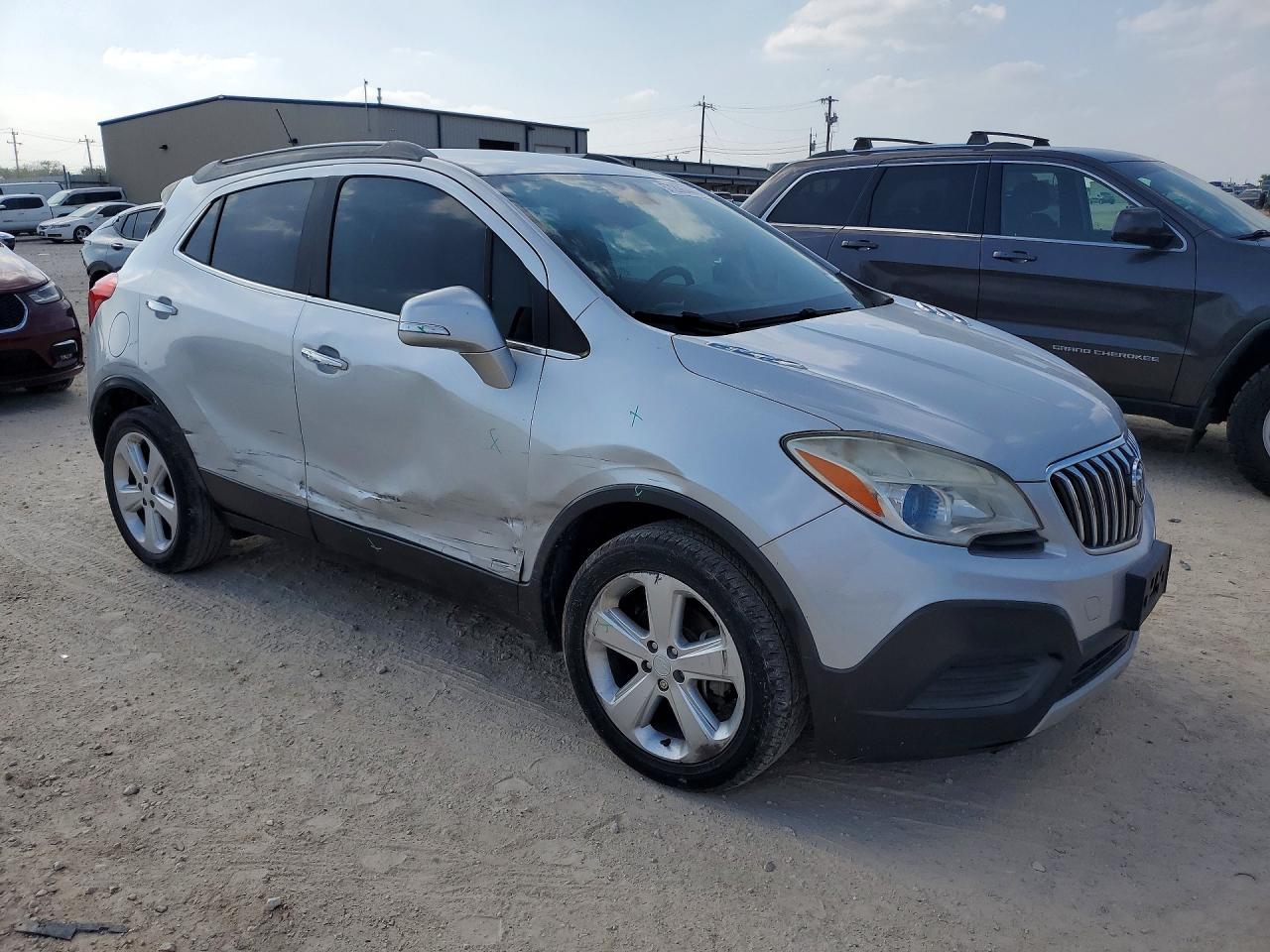 2015 Buick Encore Silver vin: KL4CJASB0FB122380