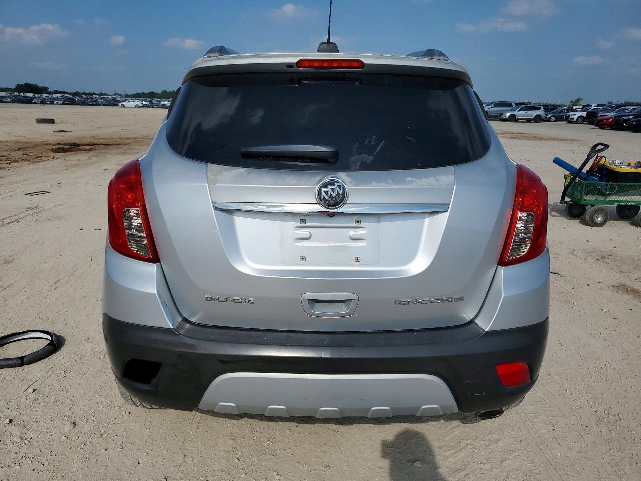 2015 Buick Encore Silver vin: KL4CJASB0FB122380