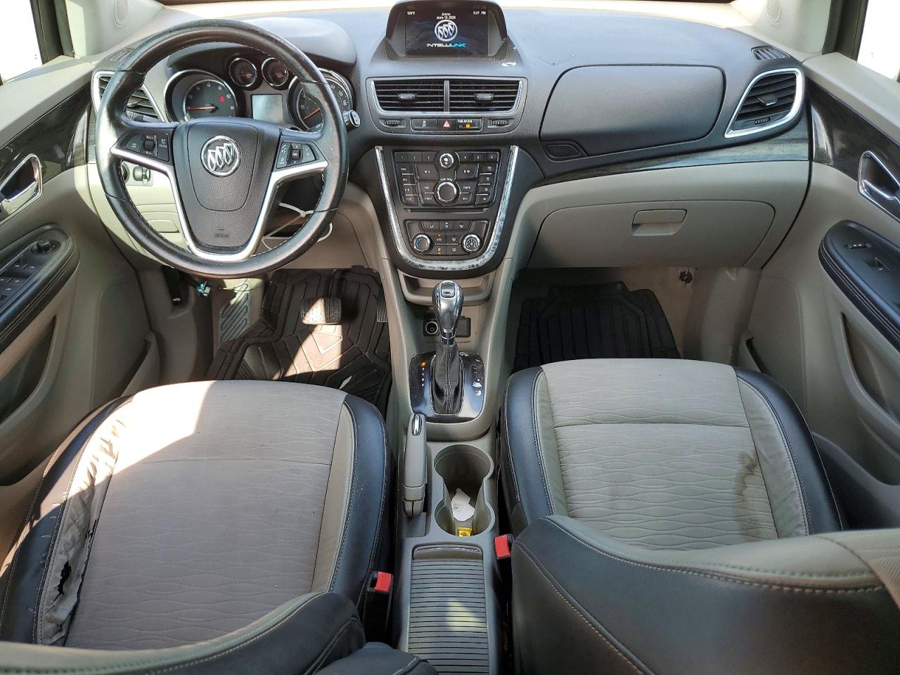 2015 Buick Encore Silver vin: KL4CJASB0FB122380
