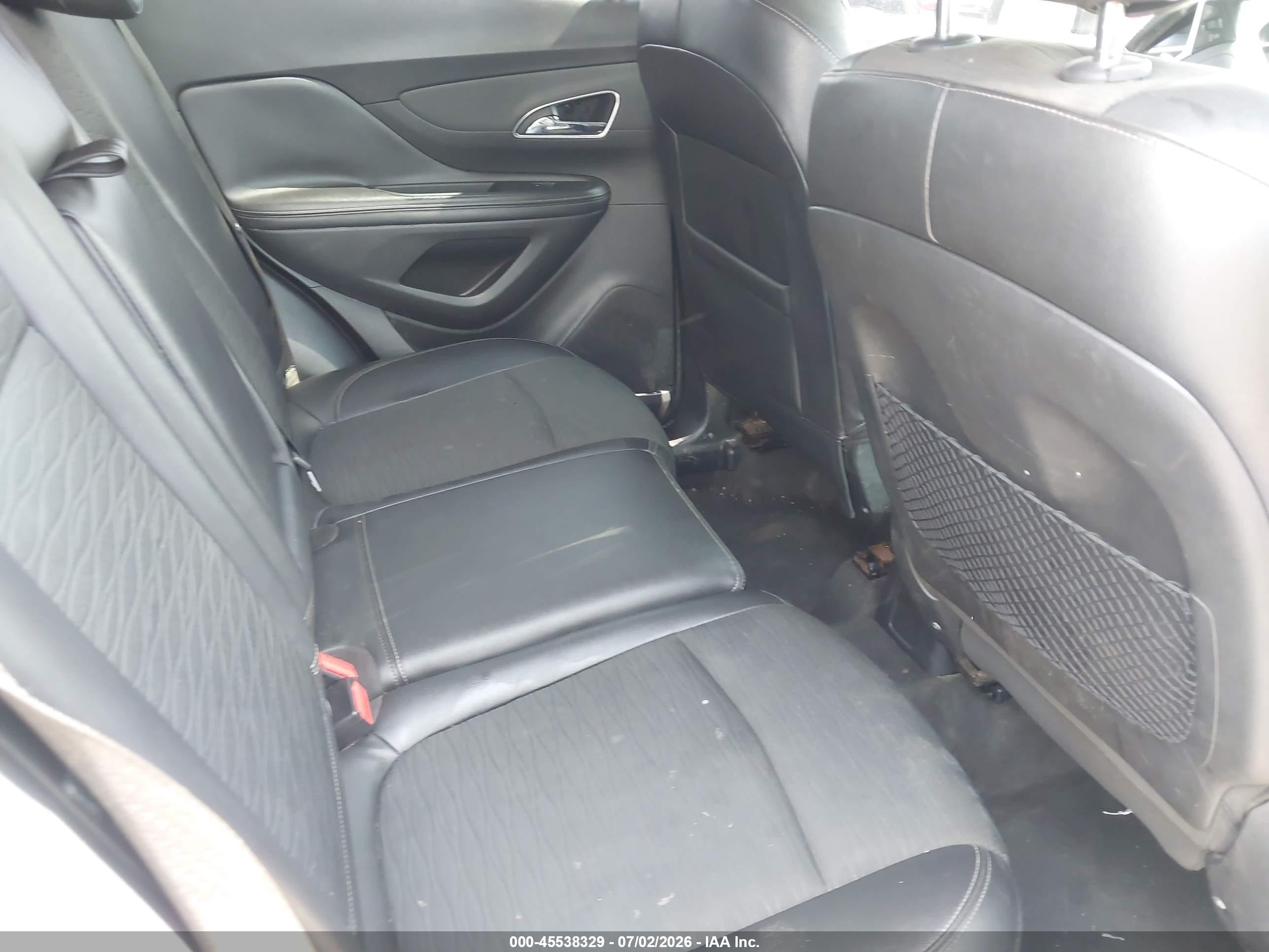 2015 Buick Encore   Gray vin: KL4CJASB0FB155587