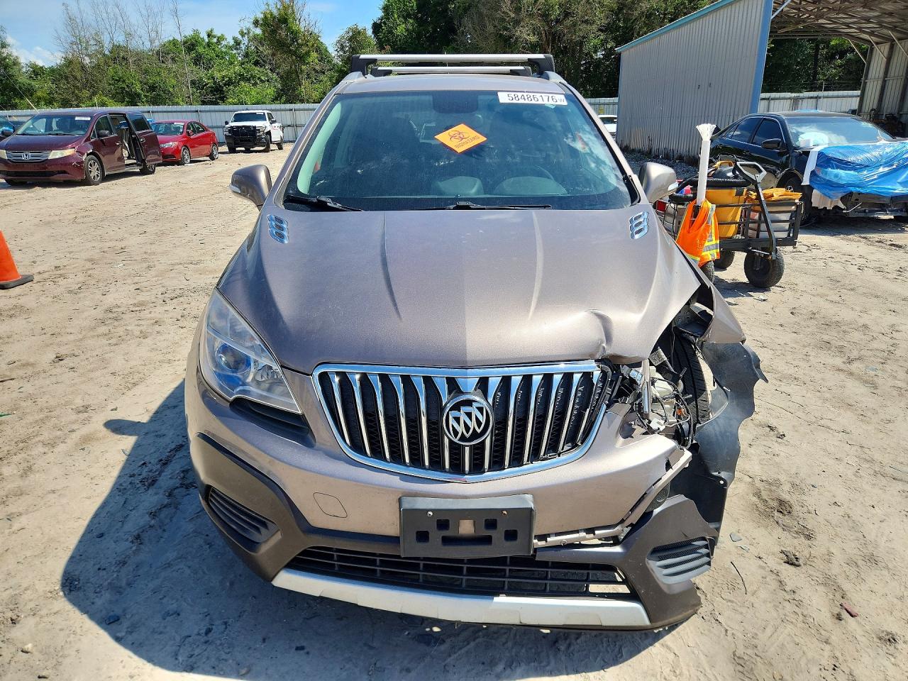 2015 Buick Encore Brown vin: KL4CJASB0FB179503