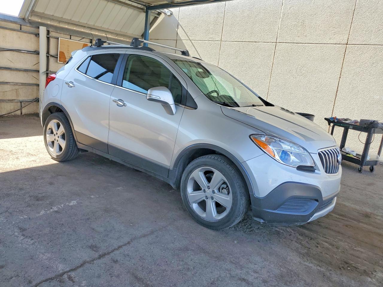 2015 Buick Encore Silver vin: KL4CJASB0FB224147